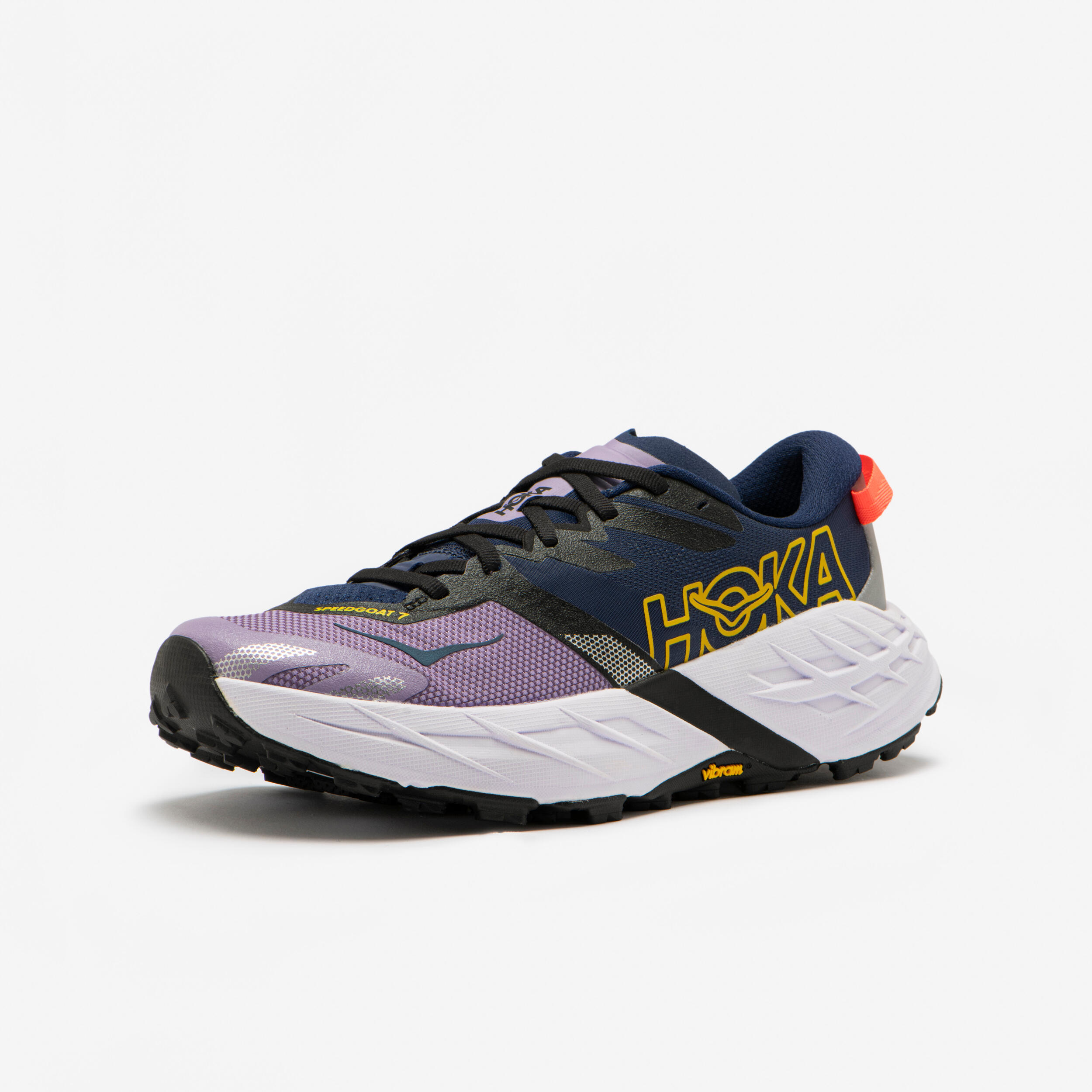 Damen-Laufschuh, Hoka Speedgoat 7, Viola und Weiss 2/7
