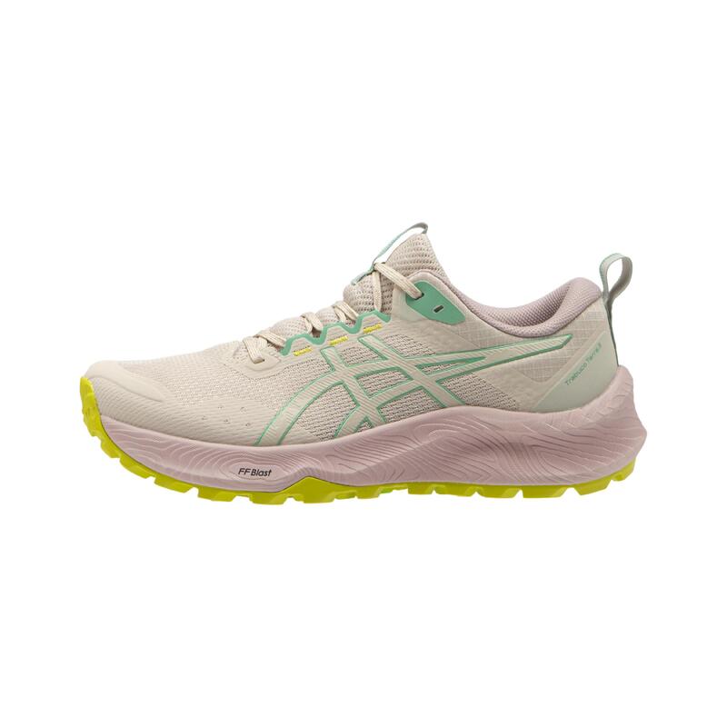 Încălțăminte de alergare Asics Trabuco Terra 3 Bej-Roz Damă