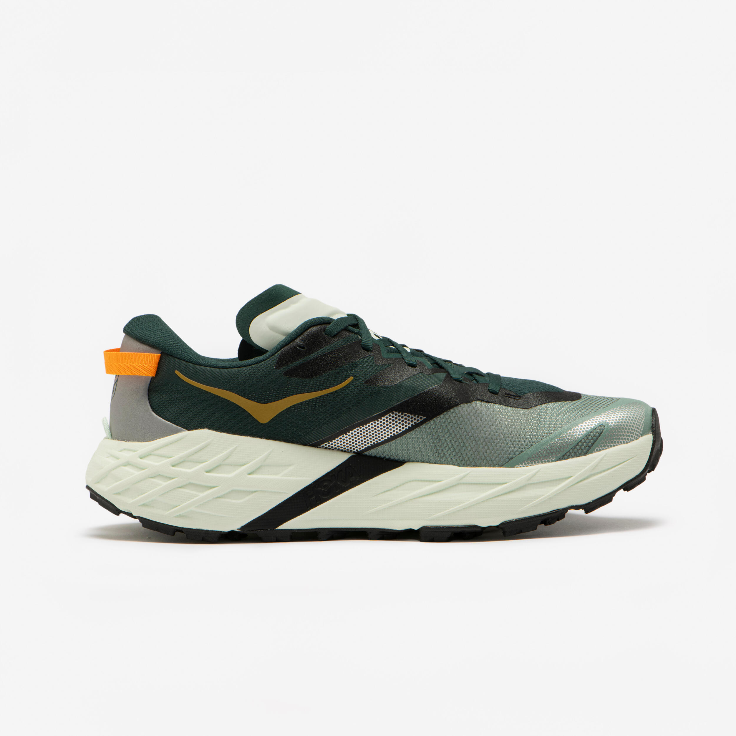 Trailrunning-Schuhe für Herren, Hoka Speedgoat 7, Grün/Weiss 3/7