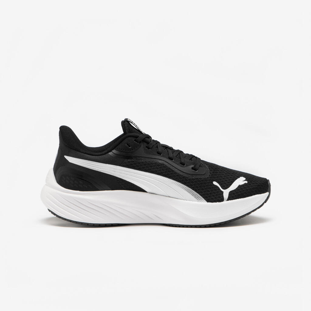 Men's Puma Pounce Lite running shoes - black and white