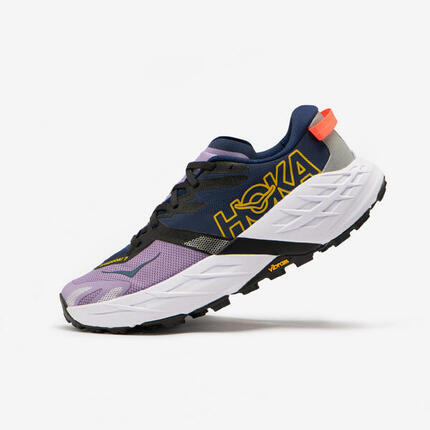 Chaussure de running femme, Hoka Speedgoat violet et blanc