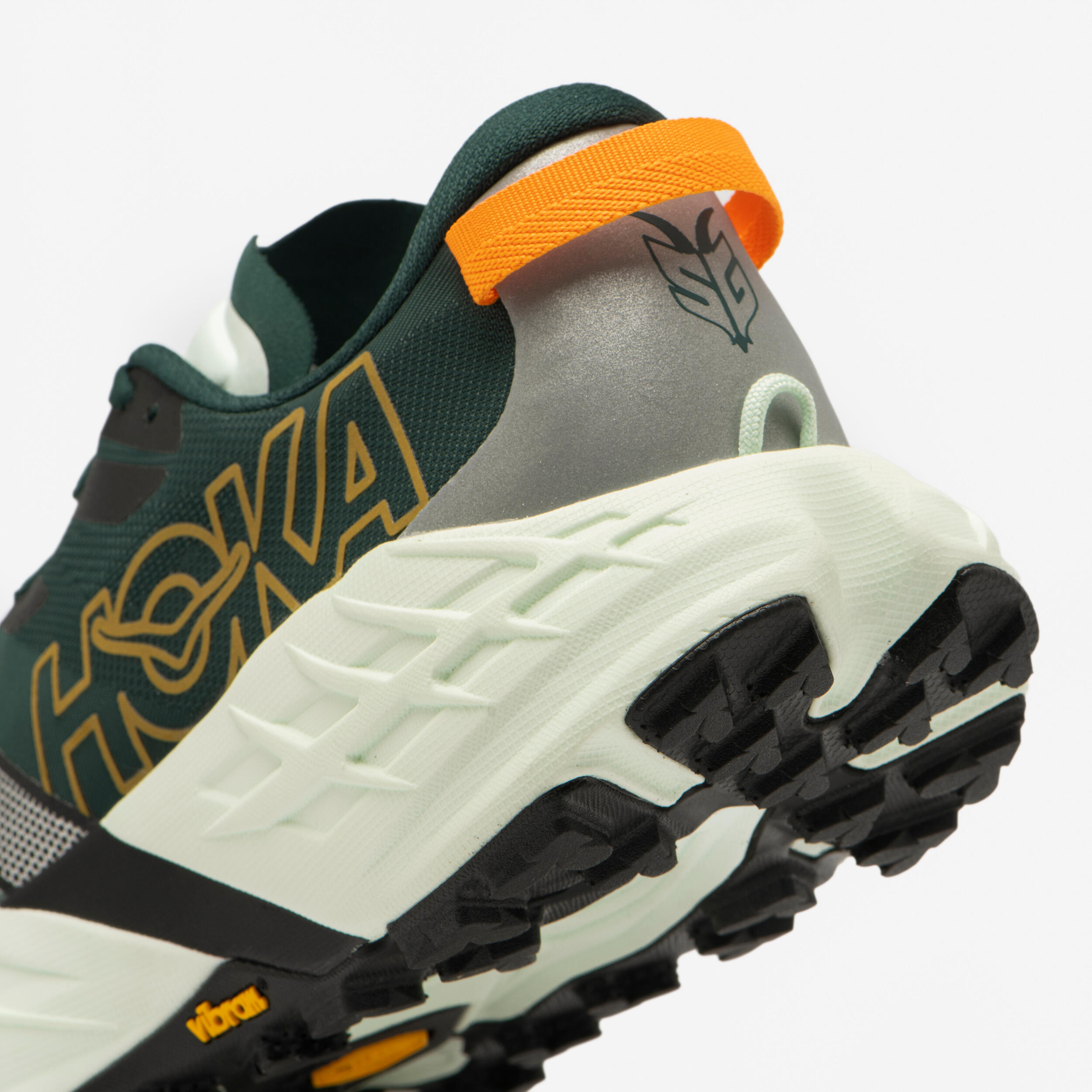 Trailrunning-Schuhe für Herren, Hoka Speedgoat 7, Grün/Weiss 7/7