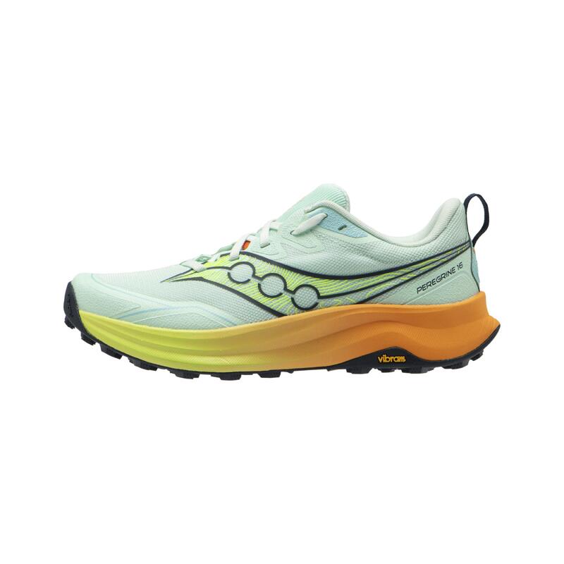 Încălțăminte de alergare Saucony Peregrine 16 albabstru și galben damă