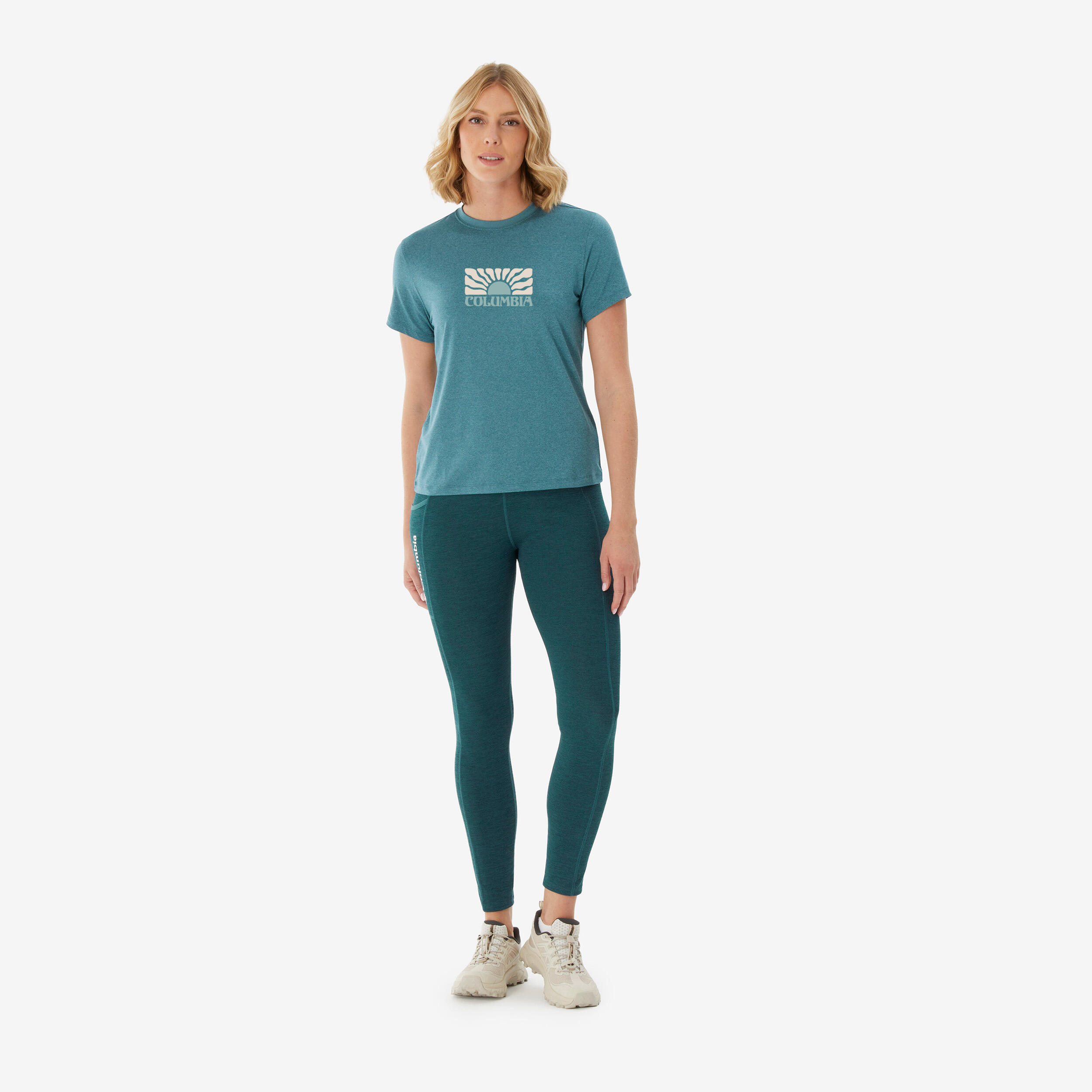 T-shirt manches courtes de randonnée - Columbia - femme 2/4