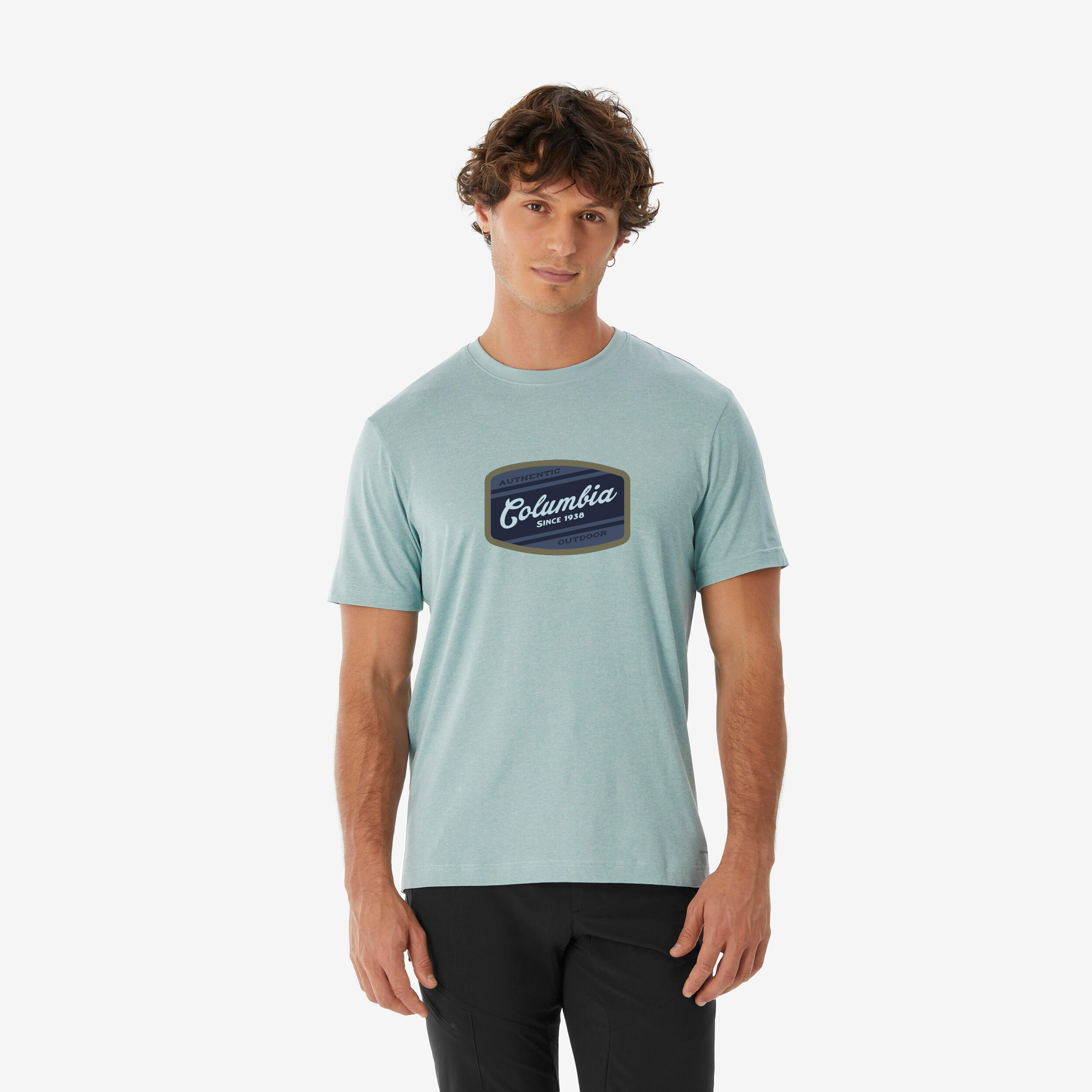 T shirt manches courtes de randonnée Columbia homme COLUMBIA - vue 2