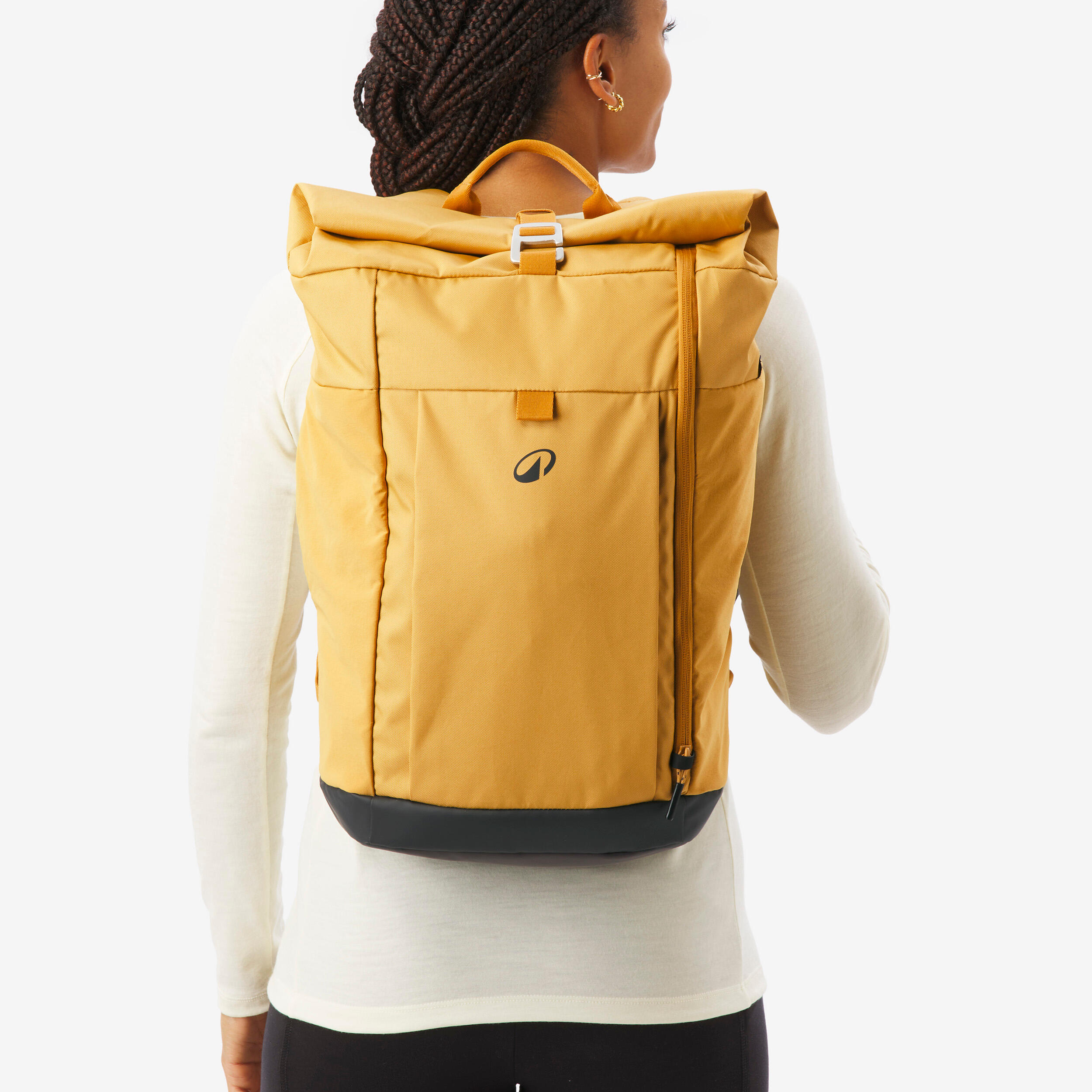 Wandelrugzak 23 l Escape 500 Rolltop geel 2/14