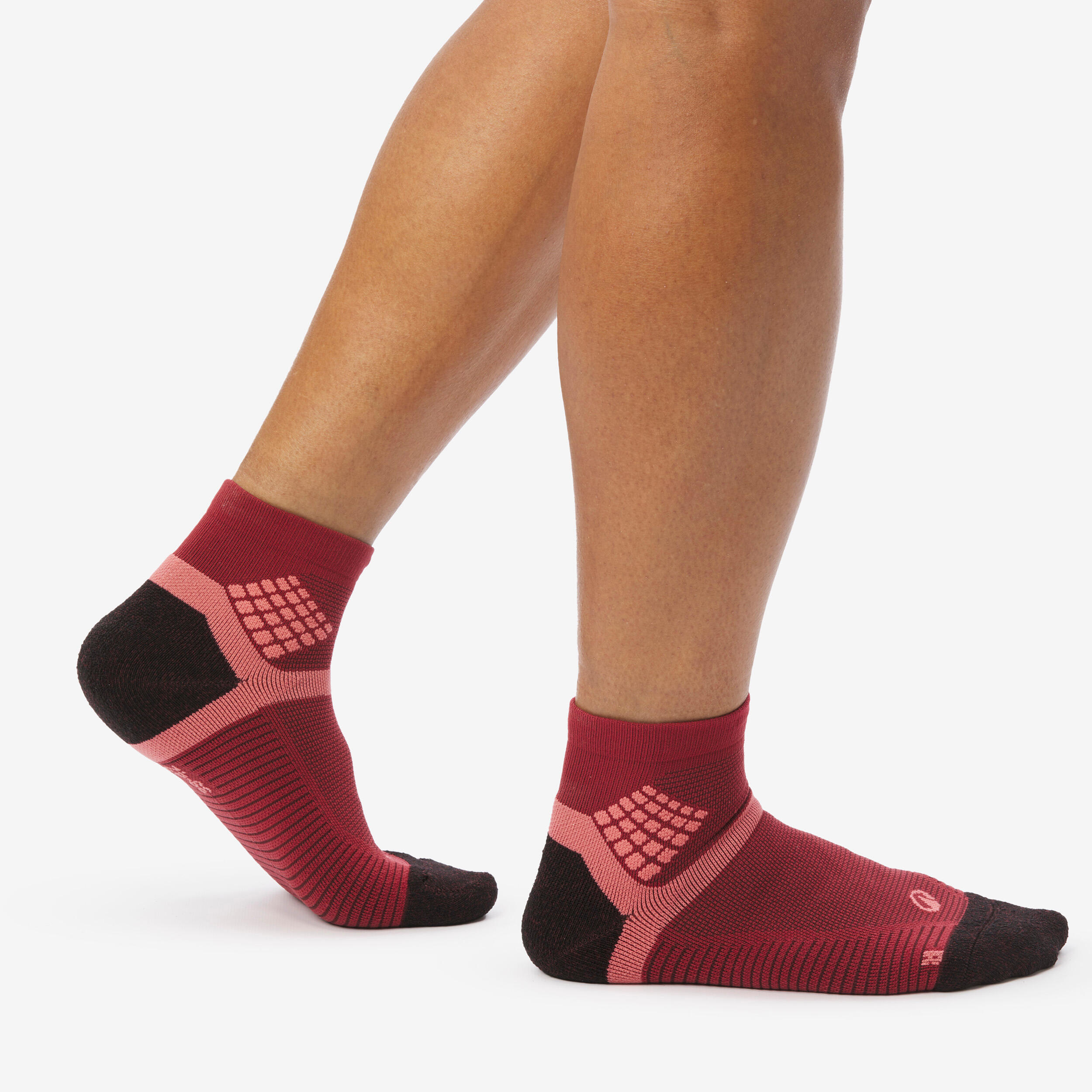Chaussettes de randonnée moyennes x2 paires, Hike 500 5/5