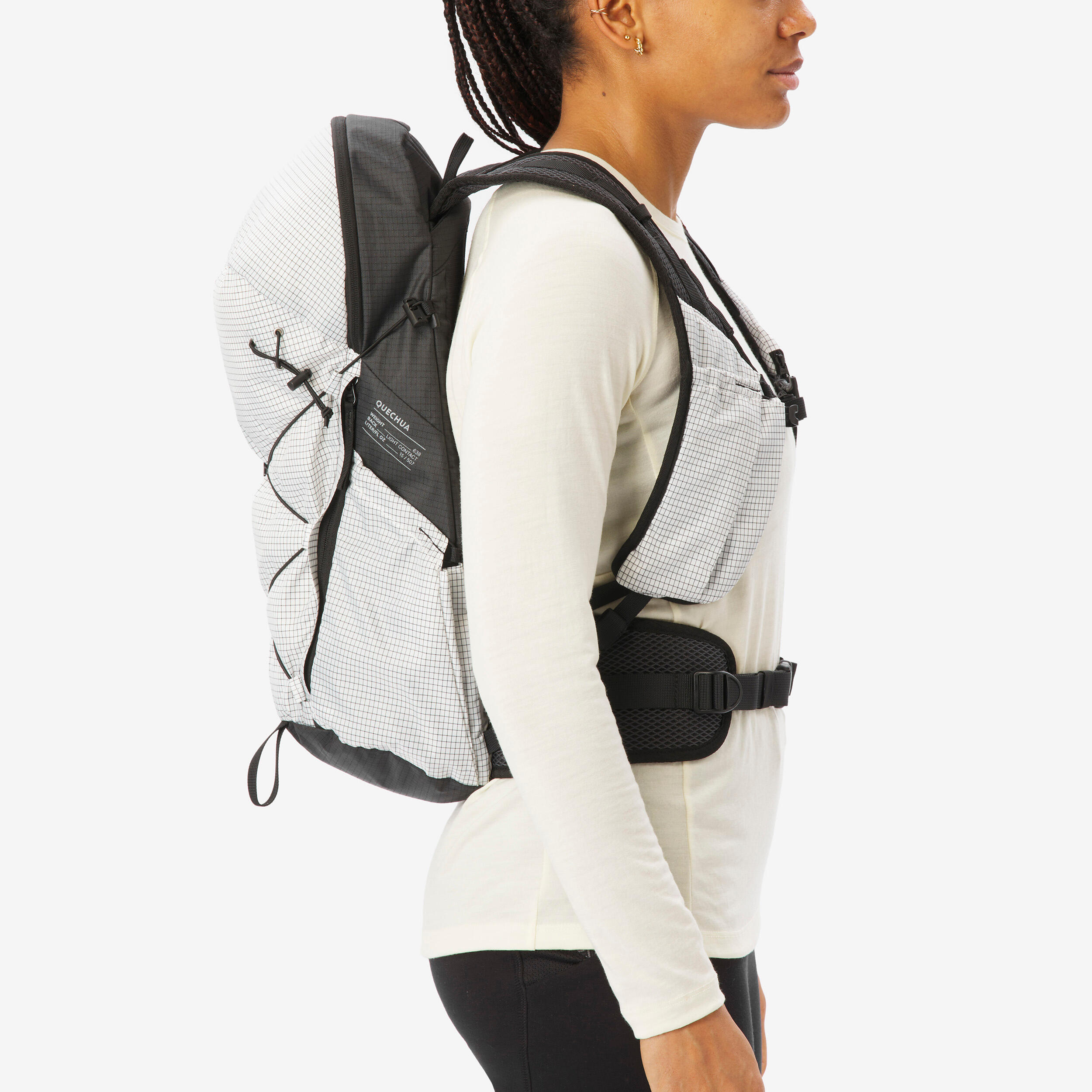 Hiking Backpack 15 L, MH 500 Light - QUECHUA