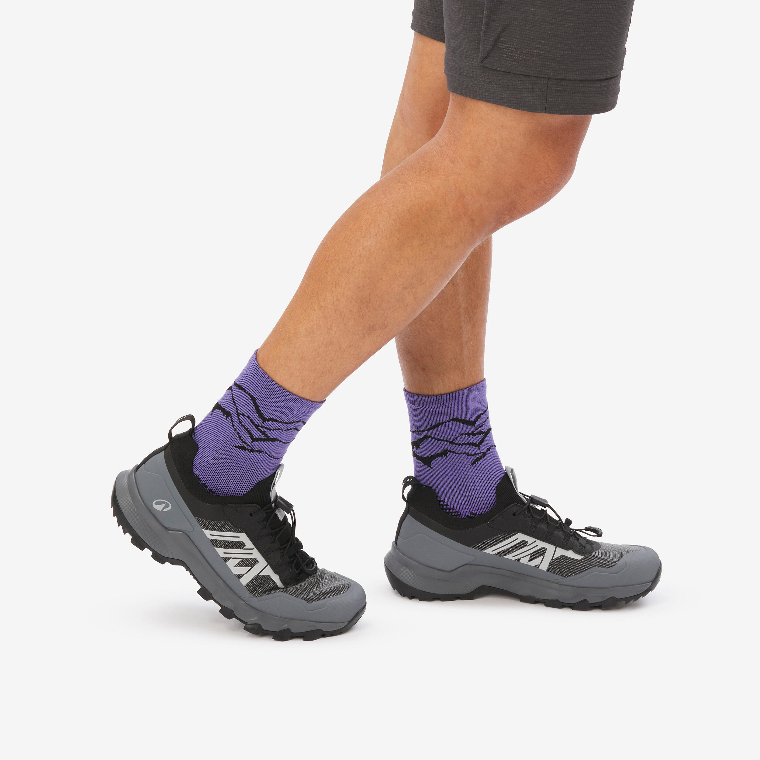 Chaussures de randonnée basses homme, MH500 faster gris 6/6