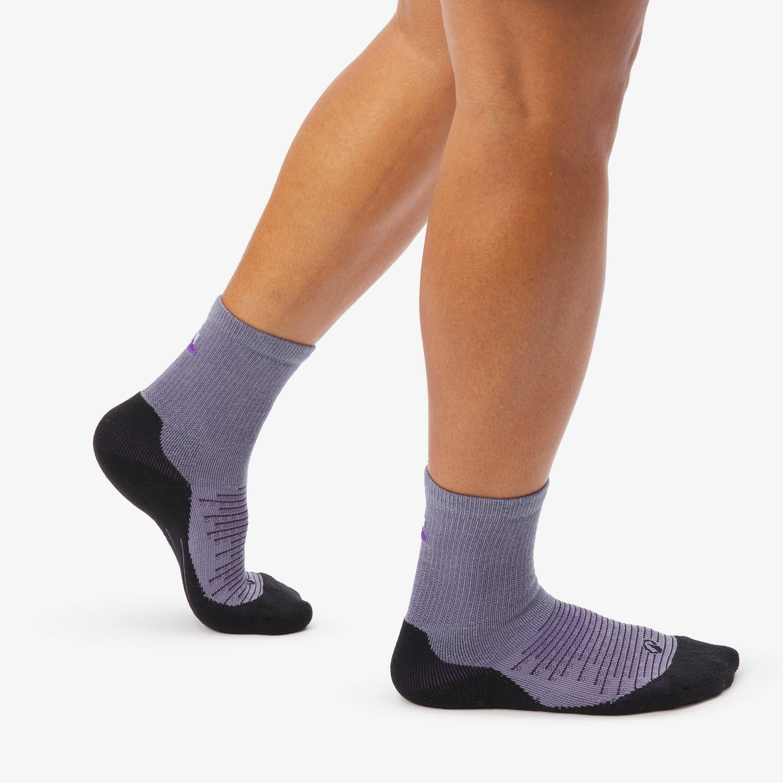 Adult high hiking socks (2 pairs) Hike 100 - Limited edition -  5