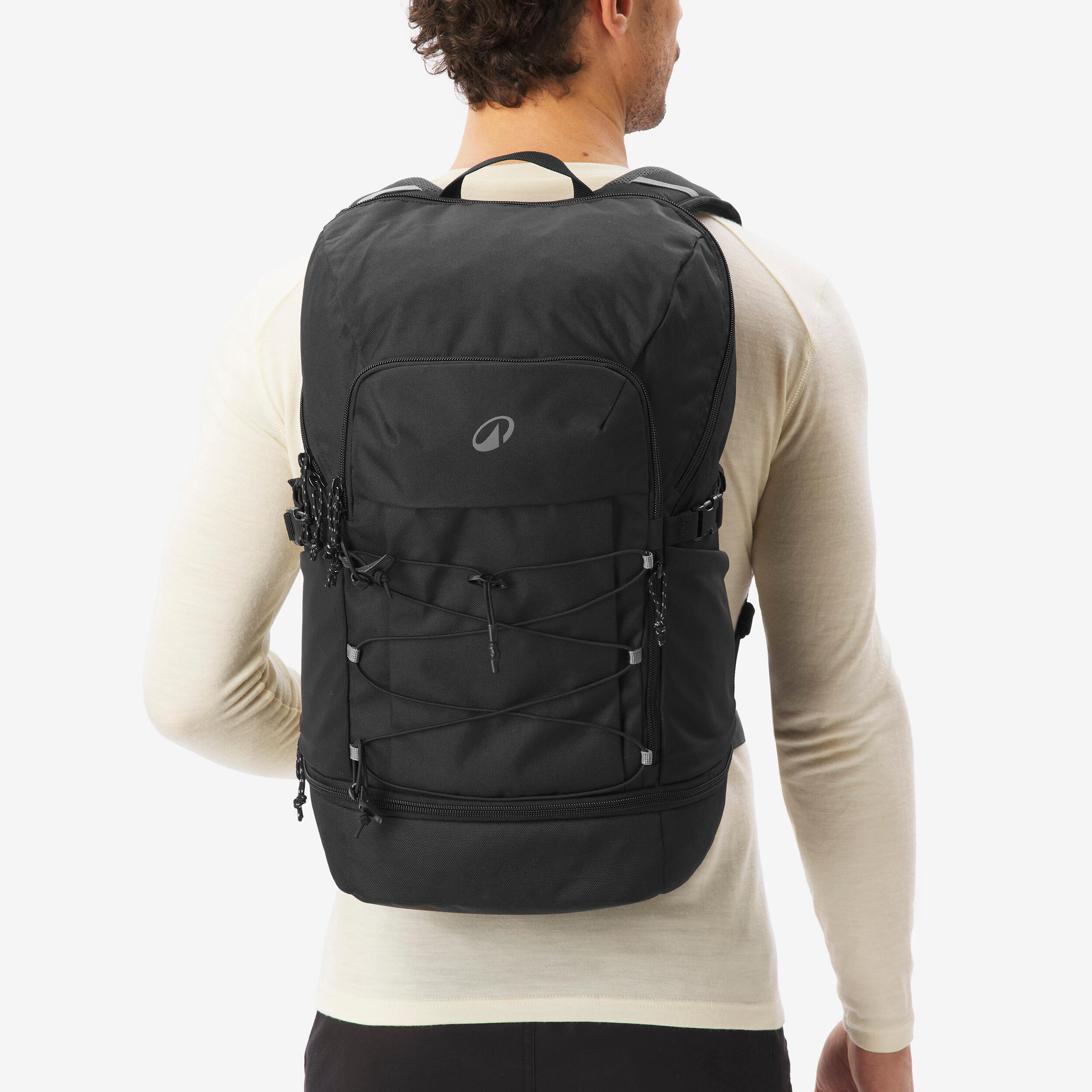 Outdoor Sırt Çantası - Siyah - 30 L - Arpenaz 500 QUECHUA - Decathlon