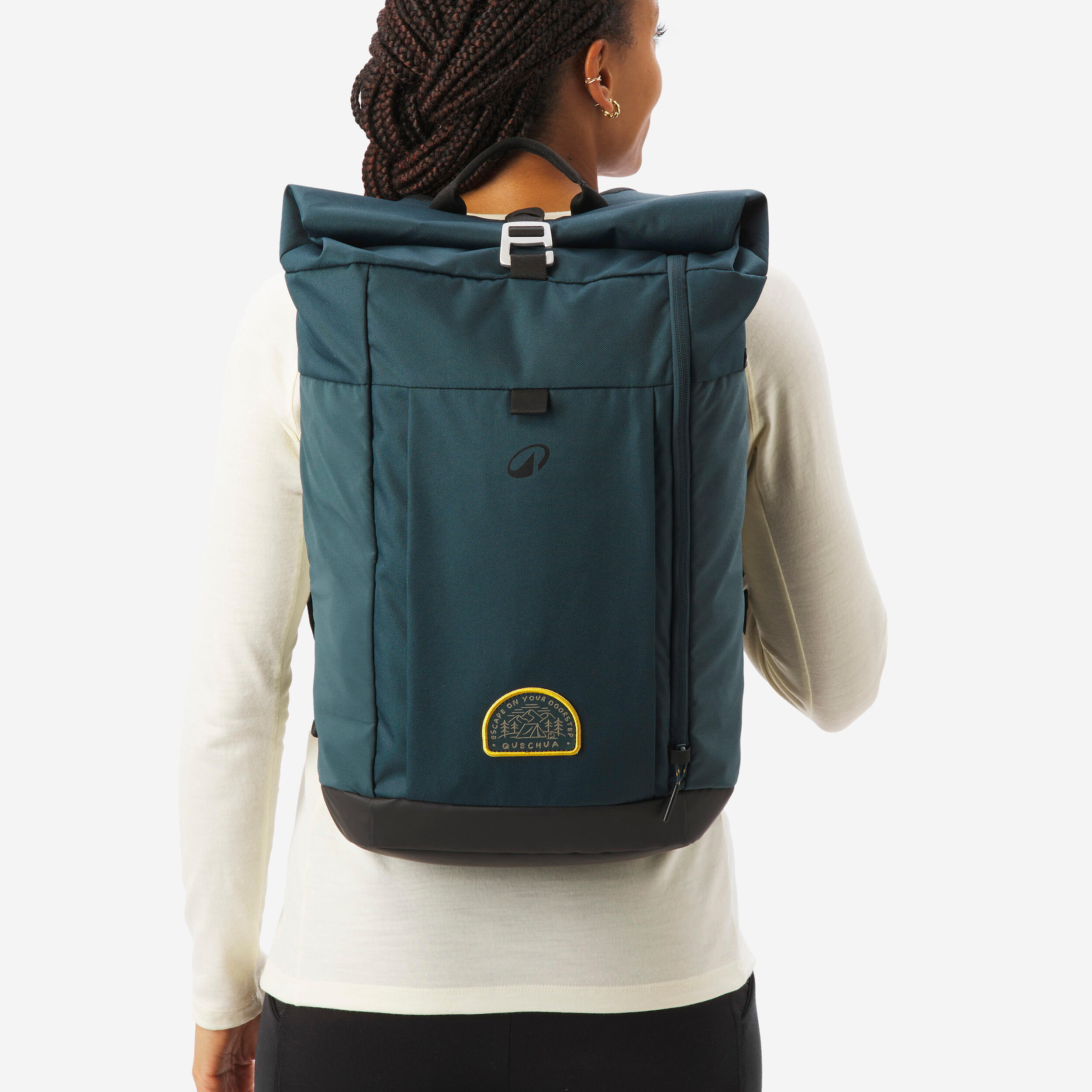 Sac à dos de randonnée à fermeture enroulable 23 L, Escape 500 - QUECHUA