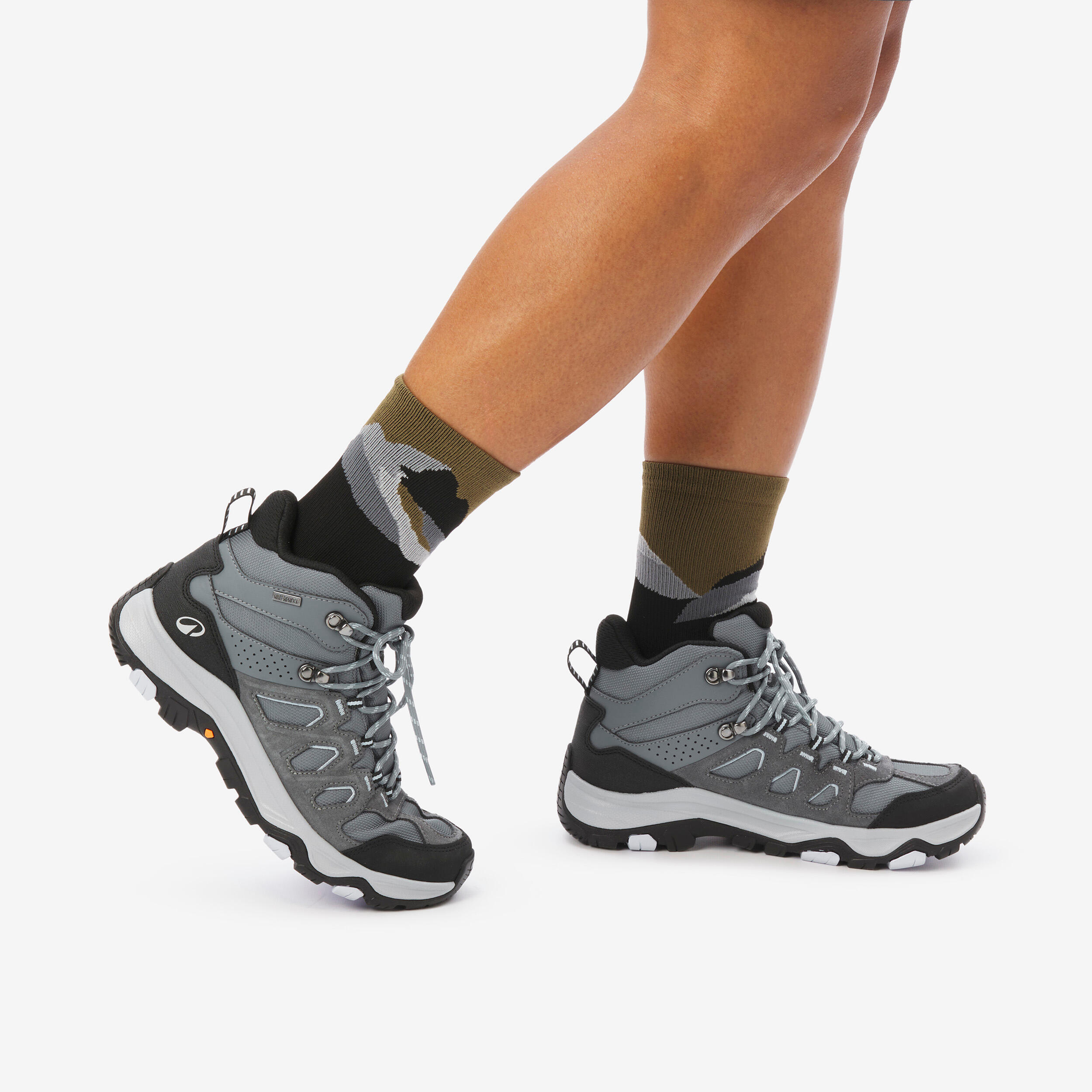 Women’s Waterproof Hiking Shoes, MH 500 - QUECHUA