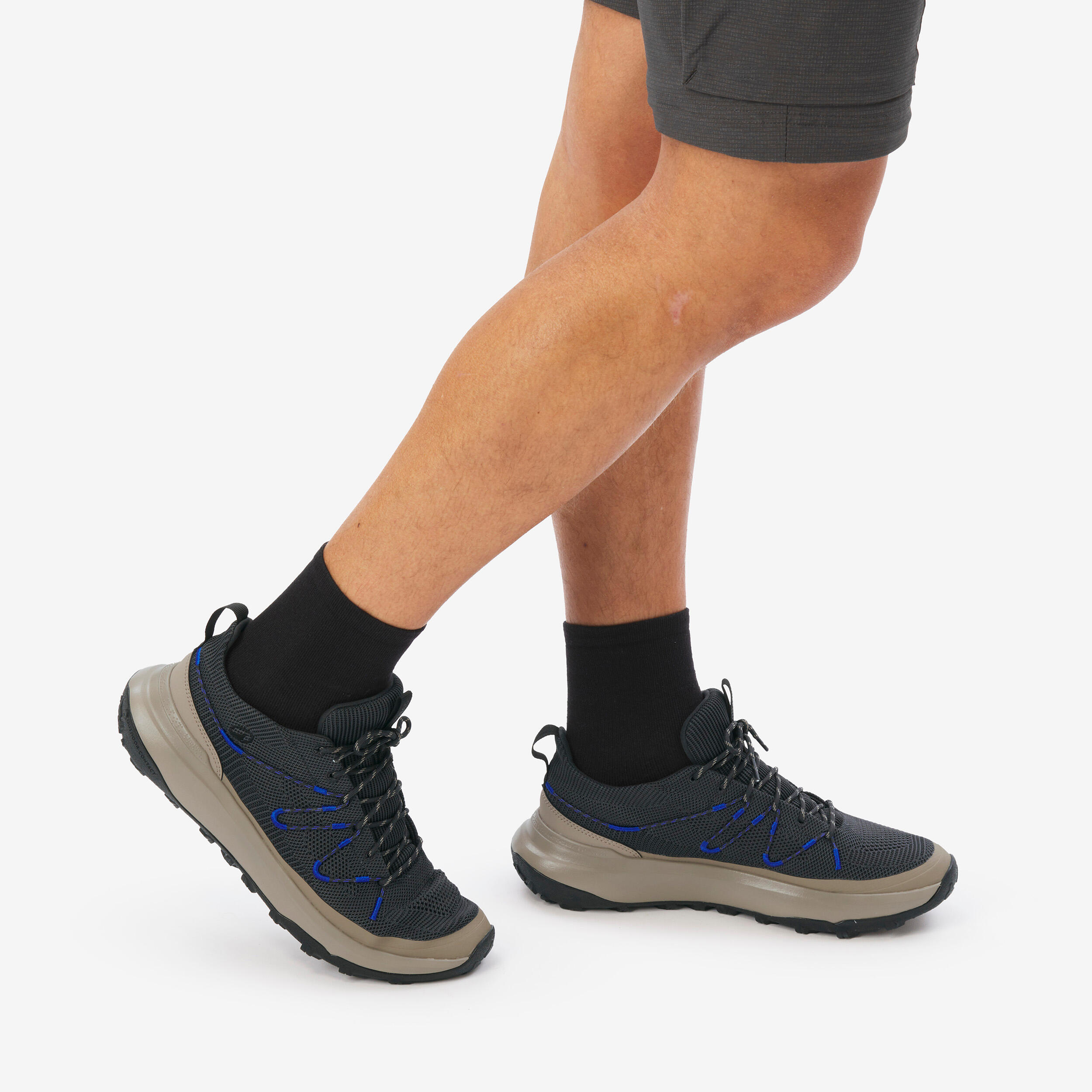 Men's hiking boots, NH500 - Grey