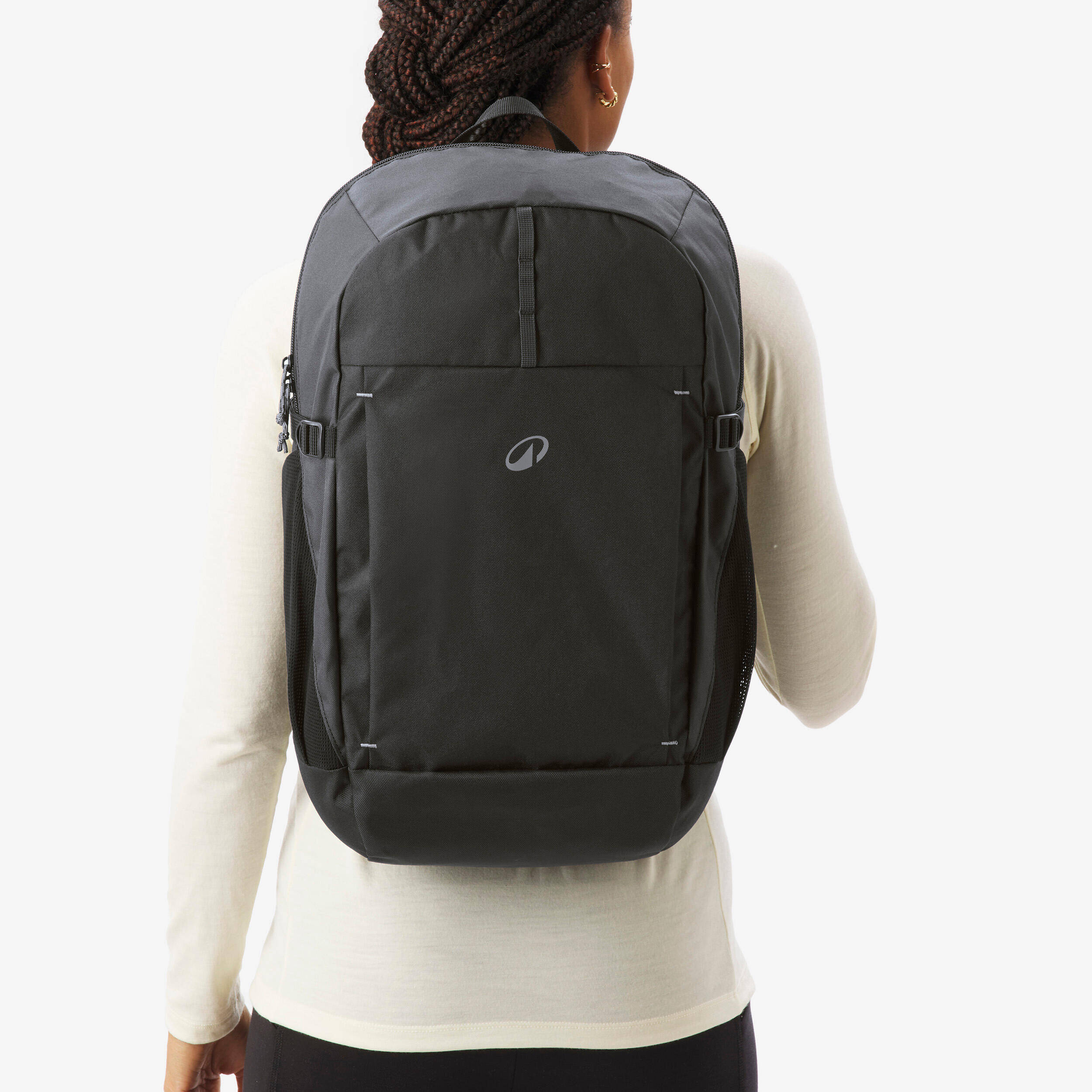 Hiking backpack 27 L, Arpenaz 100 - Grey -  4