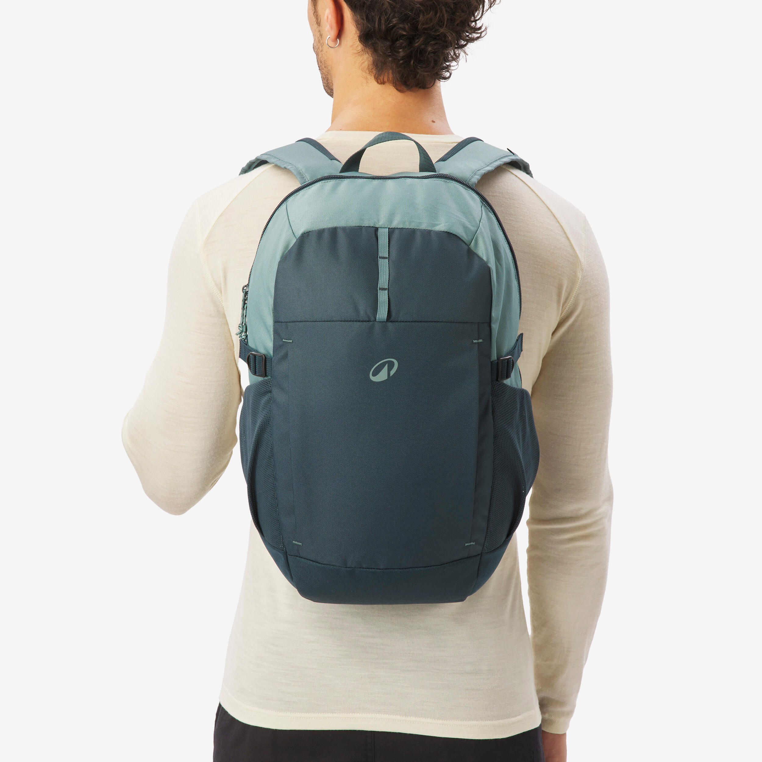 20-Liter-Rucksack, Arpenaz 100, Grün 3/9
