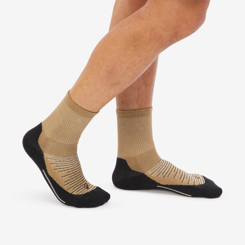 Set 2 perechi de șosete lungi Drumeție Hike 100 Adulți