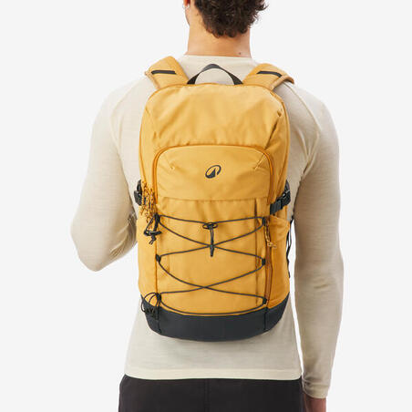 Рюкзак Arpenaz 500 для туризму 20 л жовтий