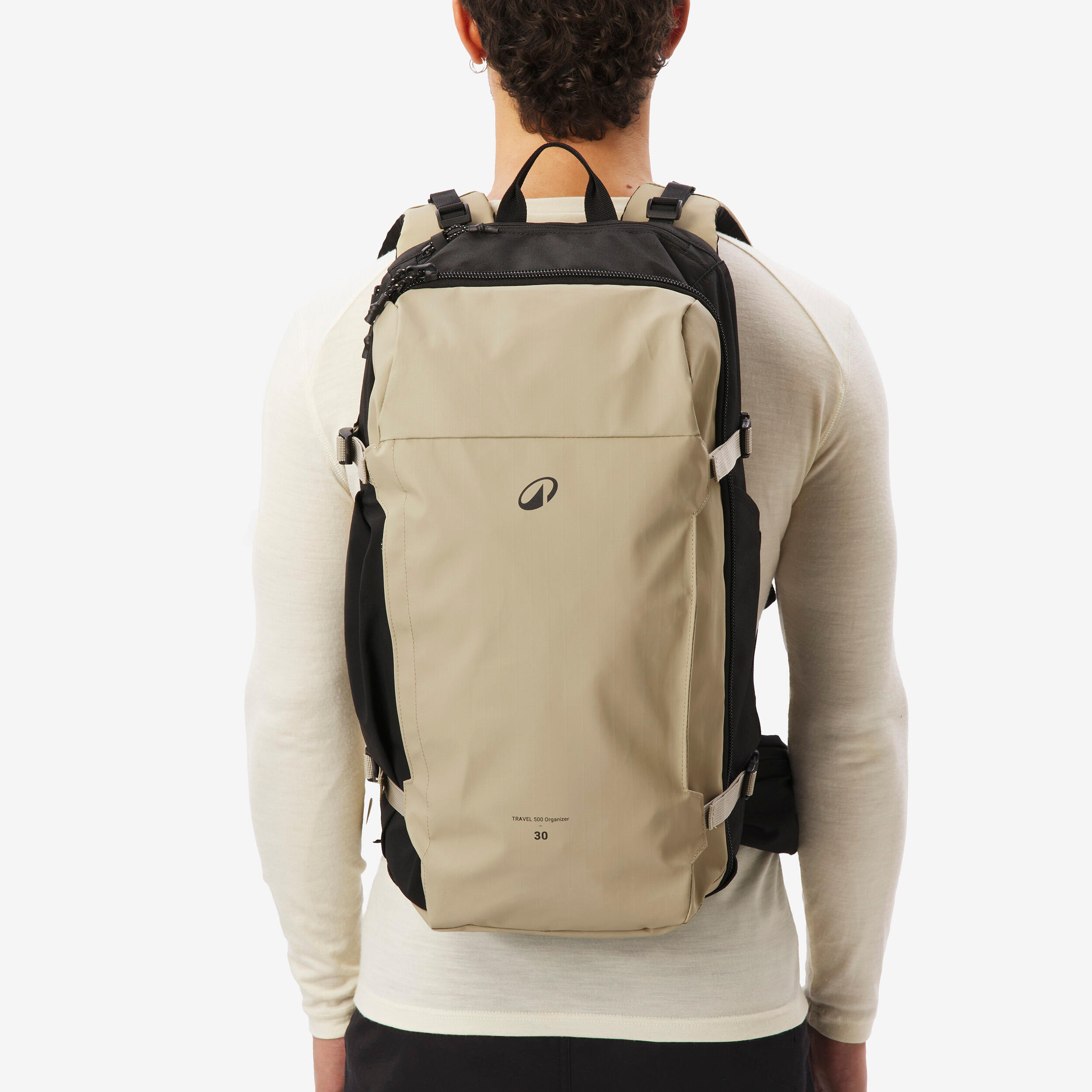 Suitcase-Style Backpack 30 L, Travel 500 Organizer - QUECHUA