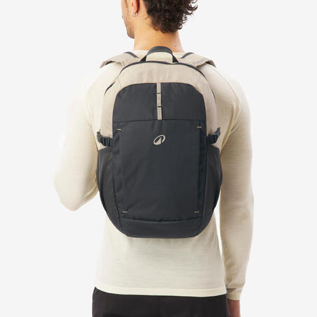 Рюкзак NH Arpenaz 100 для туризму 20 л темно-сірий/бежевий