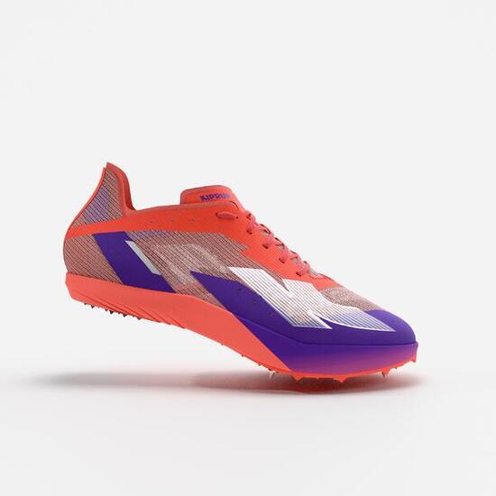 Laufschuhe Leichtathletik Cross Country - AT Cross rot/blau