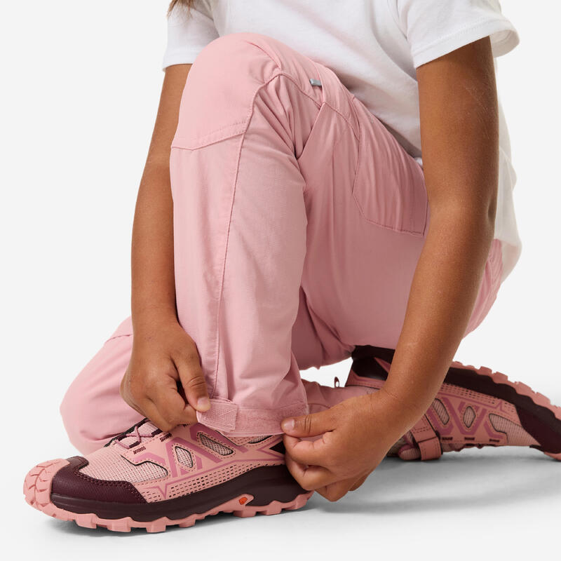 Çocuk Outdoor Modüler Pantolon - 2/6 Yaş - Pembe - MH500
