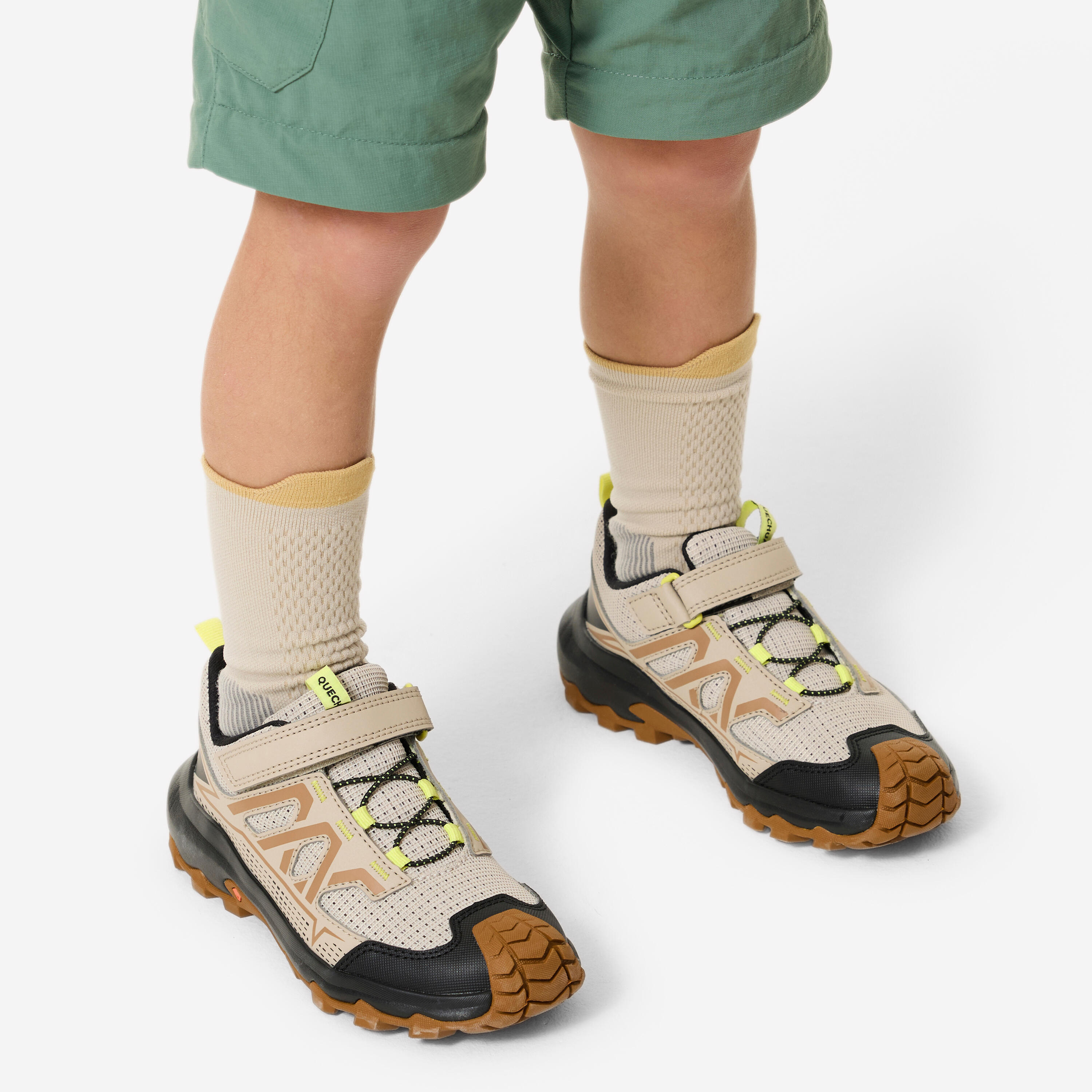 Buty turystyczne dla dzieci Quechua Crossrock zapinane na rzep 6/6