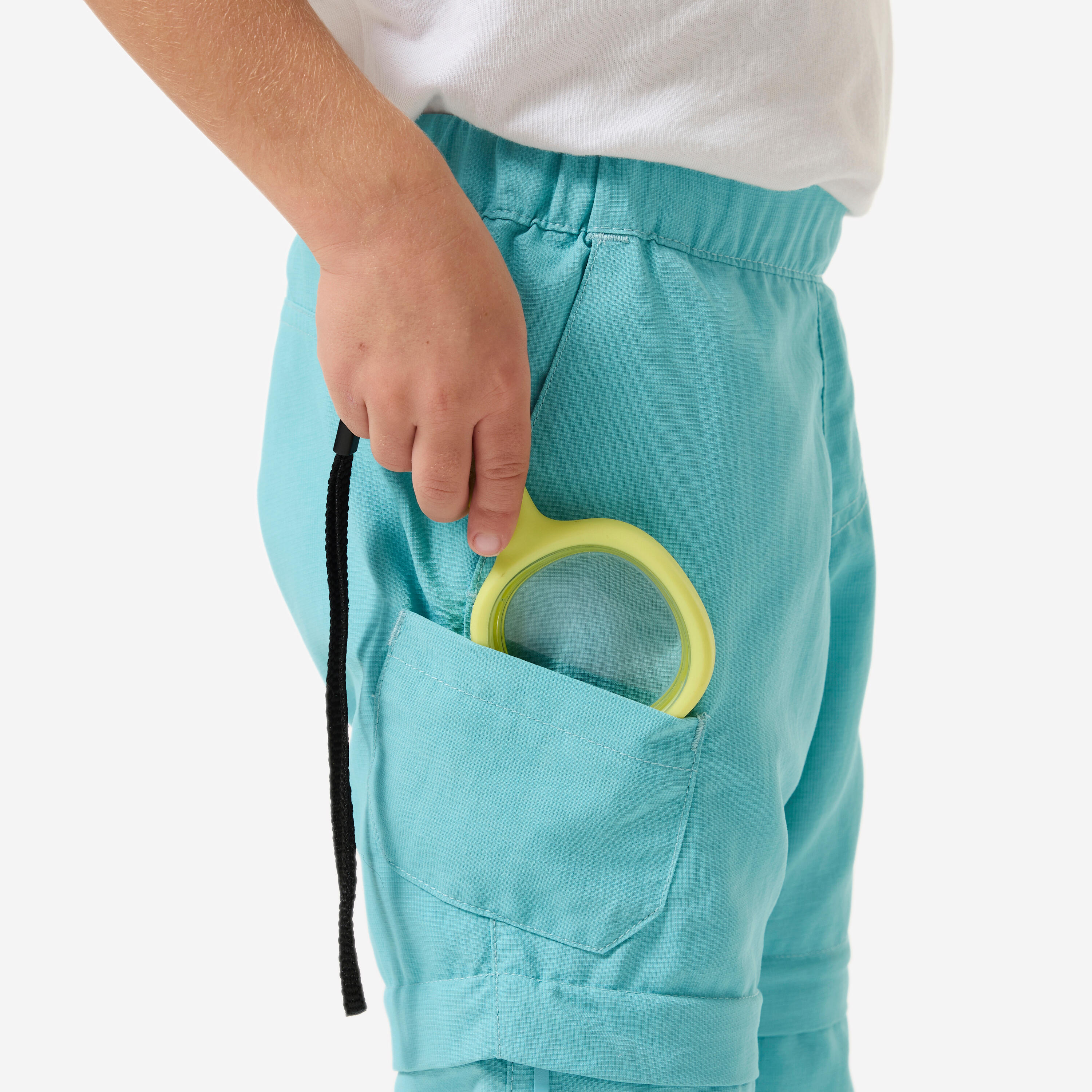 Modulare Wanderhose Kinder 2–6 Jahre, MH500 Kid blau 7/10
