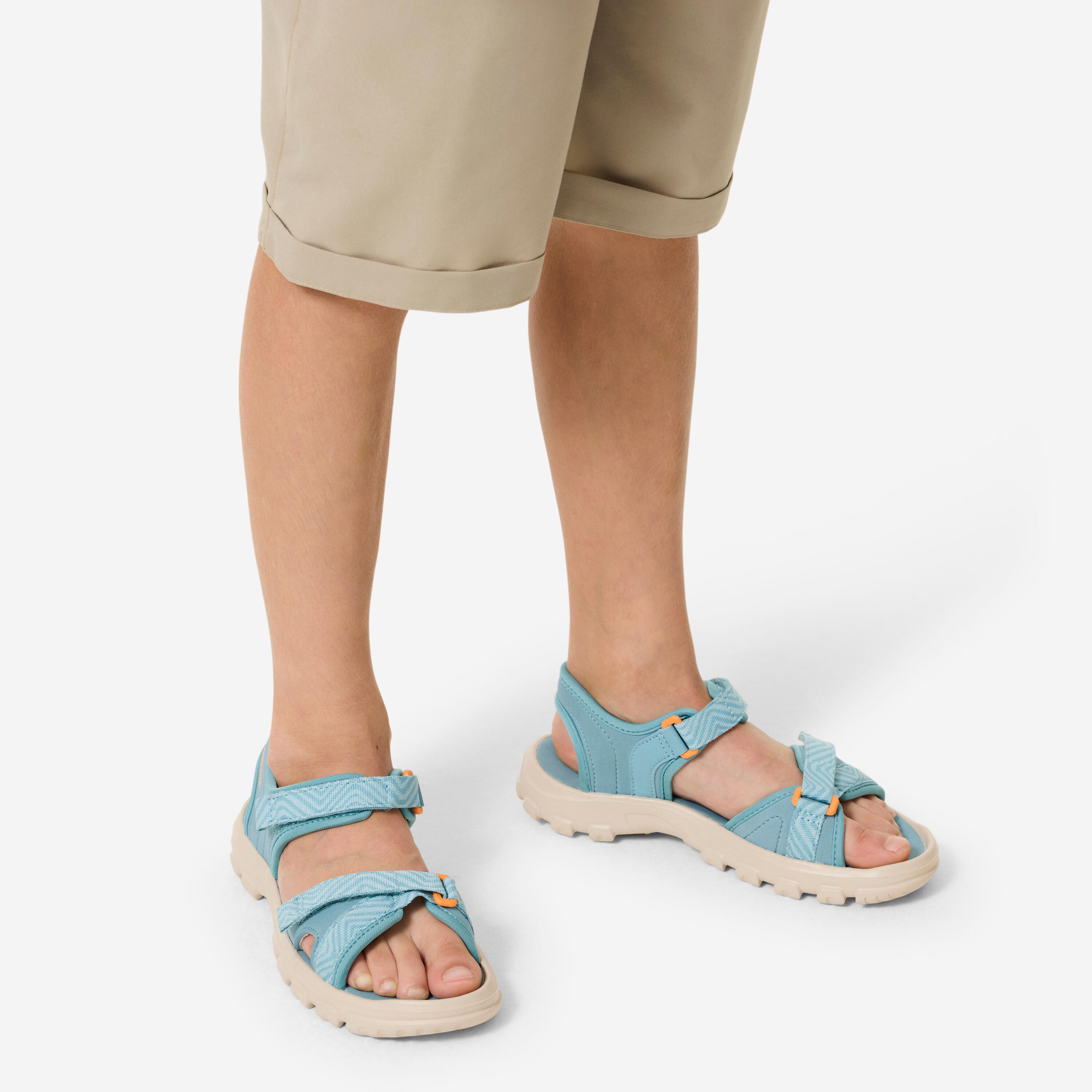 Wandelsandalen NH100 kinderen blauw 8/8