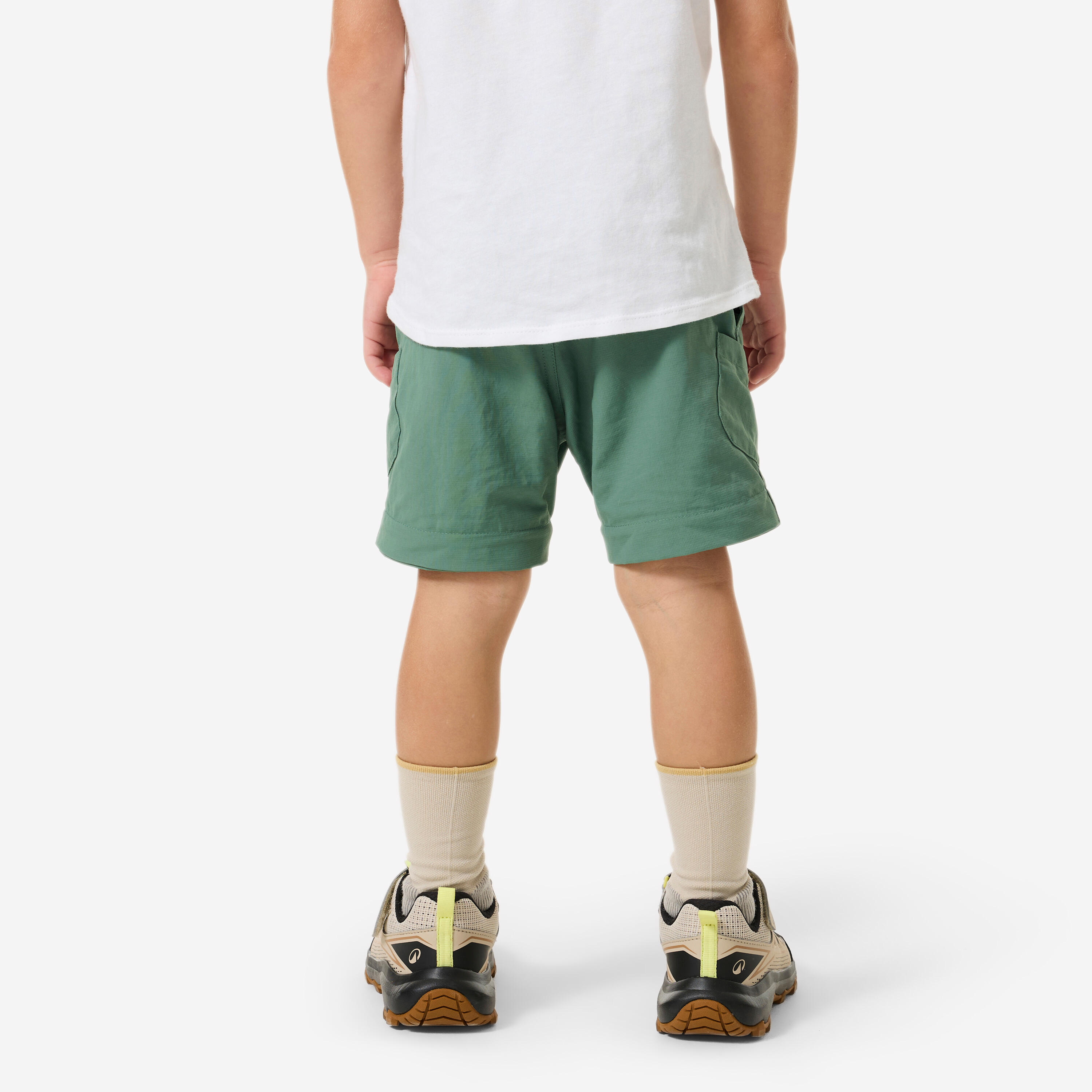 Kids’ Convertible Hiking Pants, MH 500 - QUECHUA