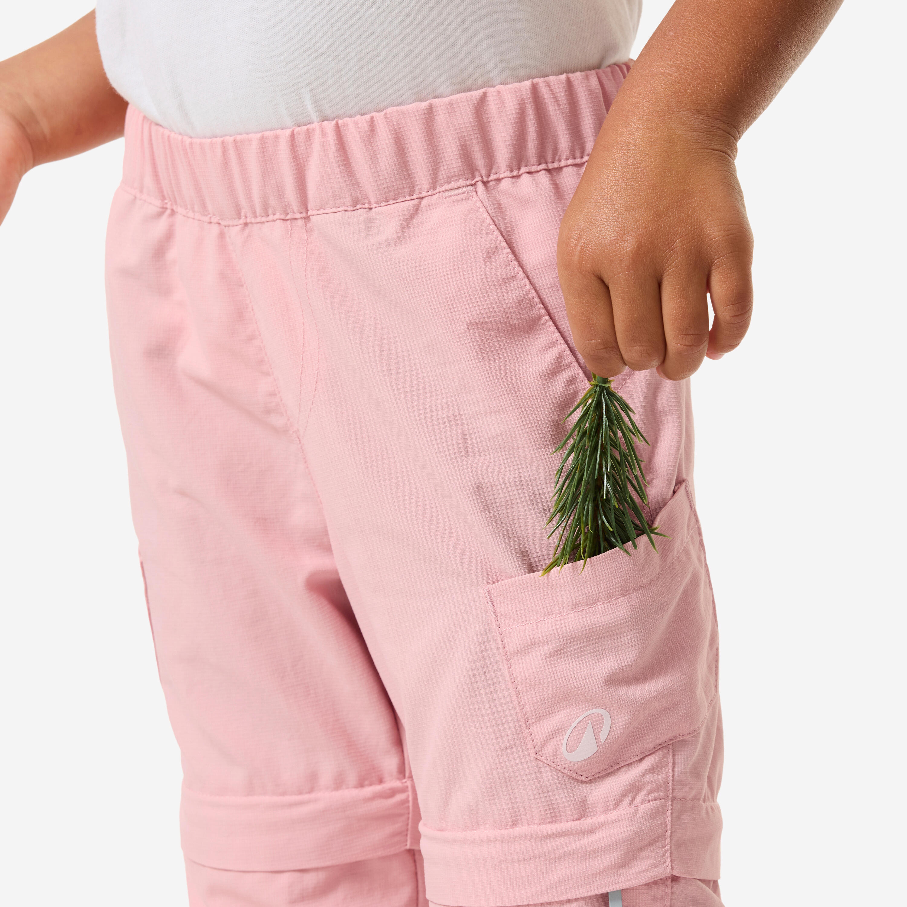 Kids’ Convertible Hiking Pants, MH 500 - QUECHUA