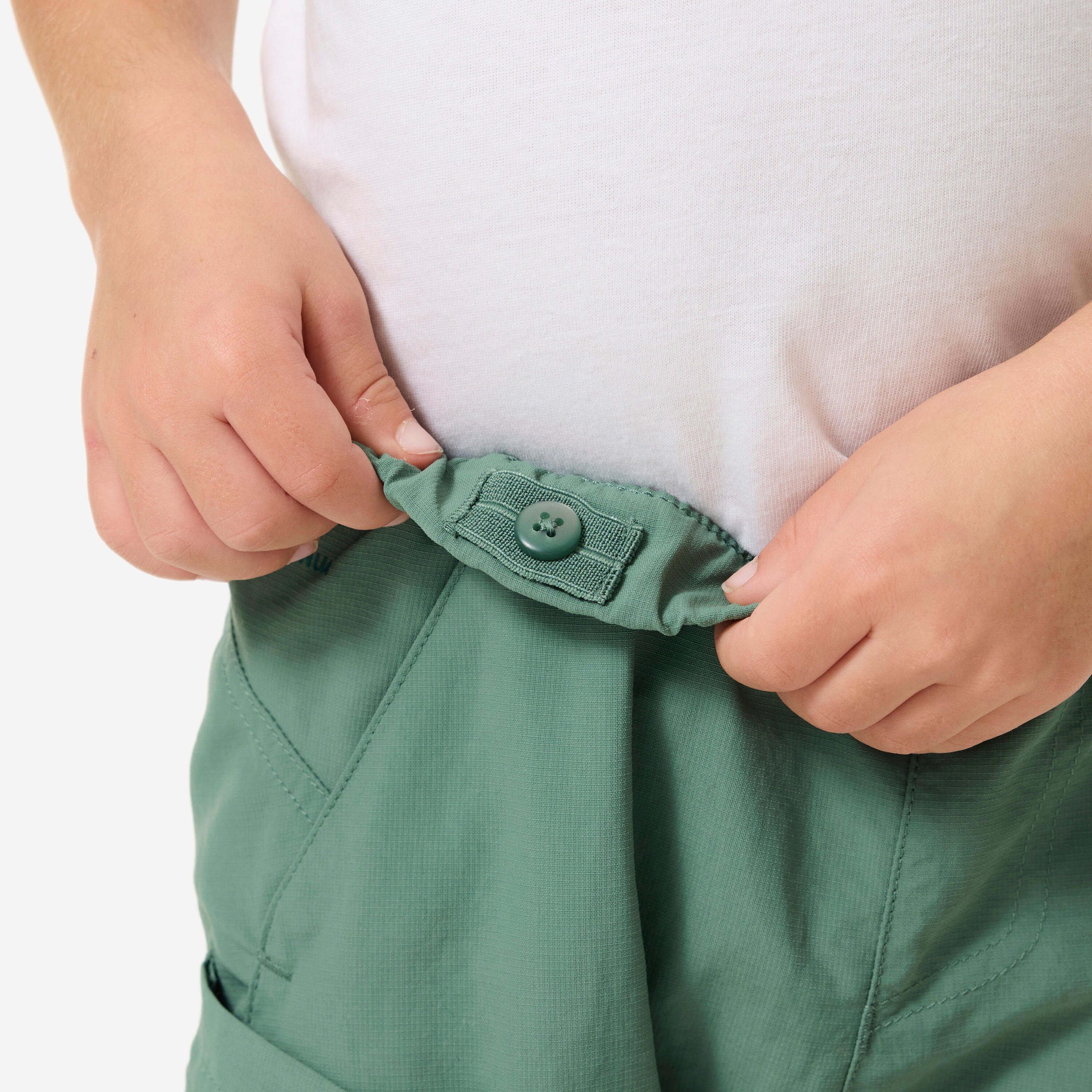 Kids’ Convertible Hiking Pants, MH 500 - QUECHUA