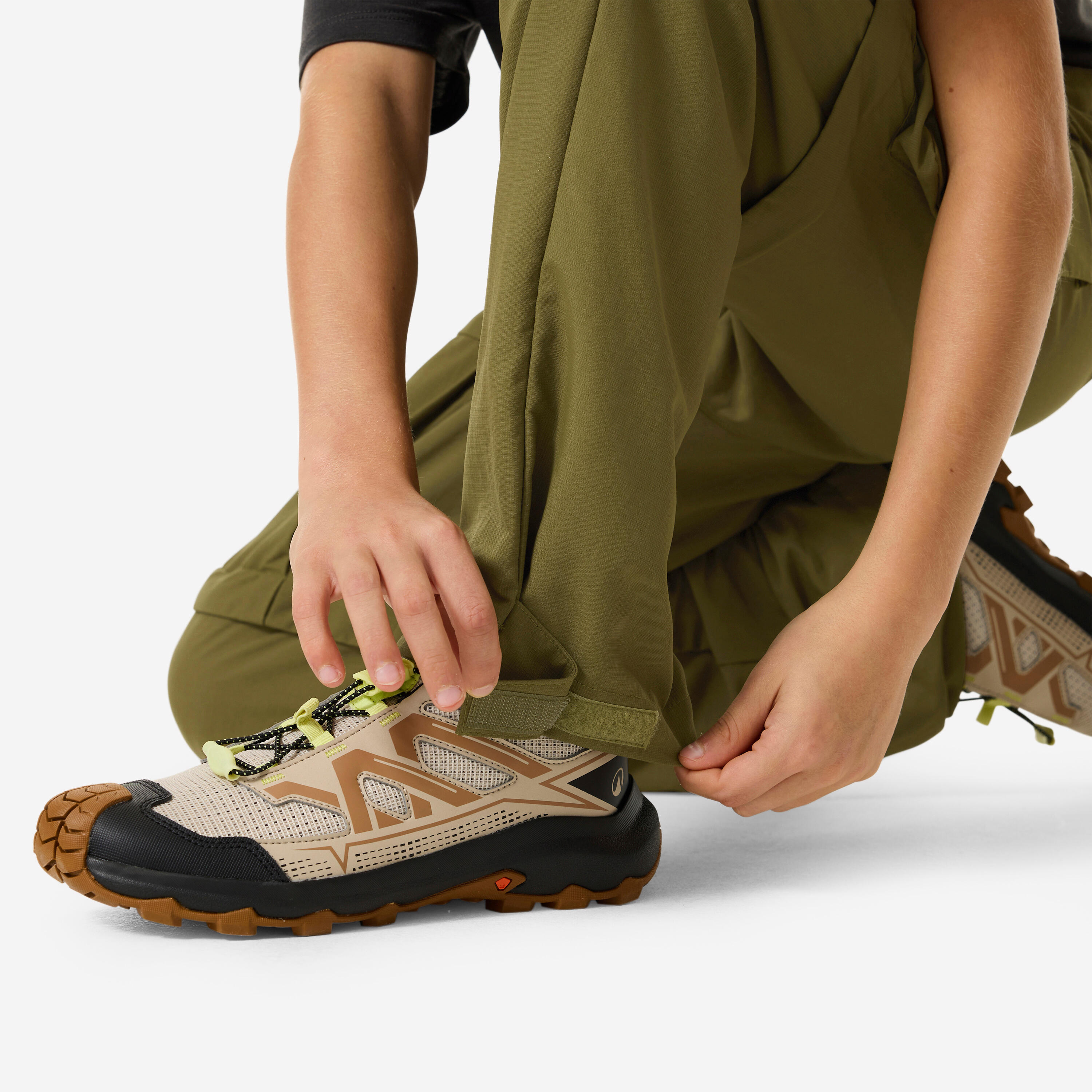 Pantalon de randonnée convertible enfant, MH 500 - QUECHUA