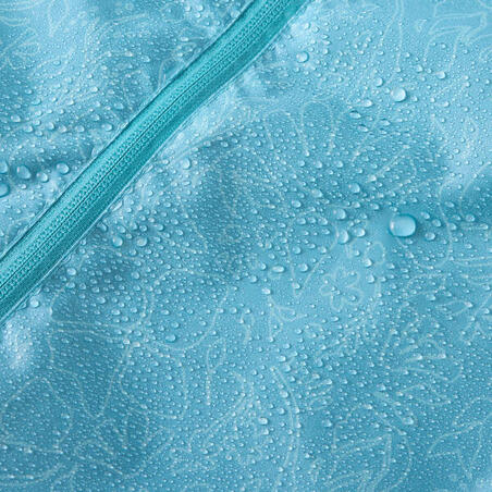 Куртка дитяча MH100 для туризму водонепроникна синя