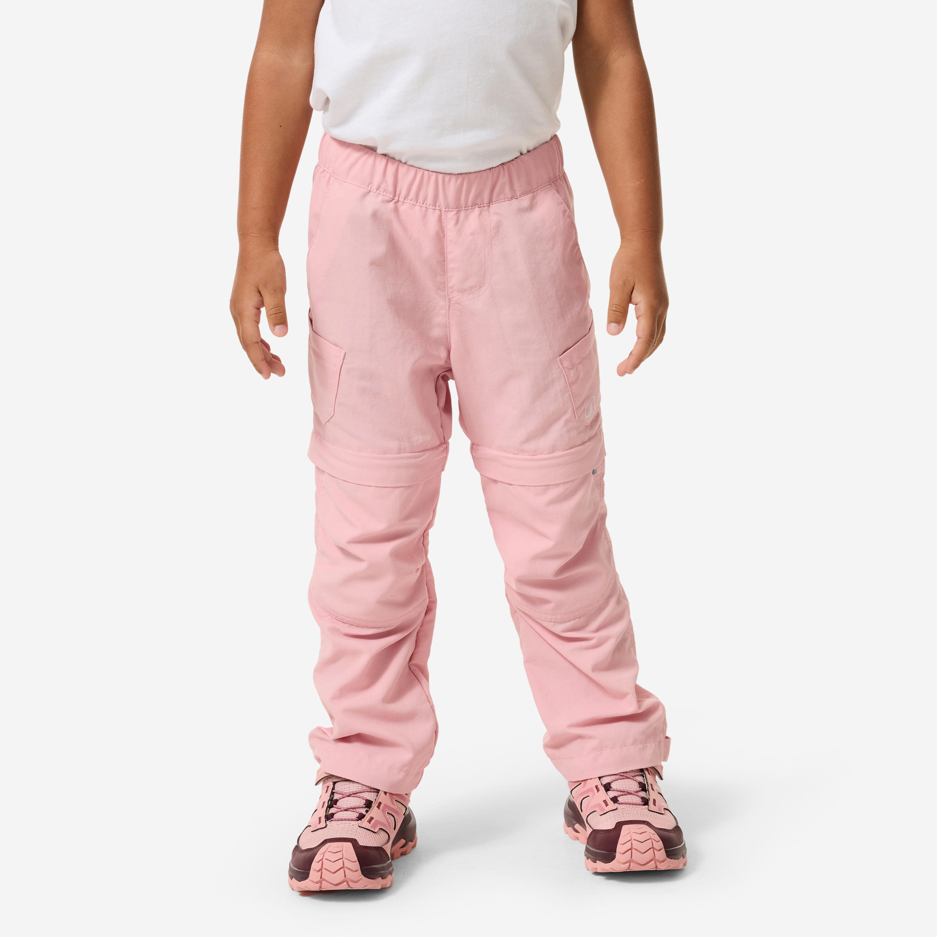 Kids’ Convertible Hiking Pants, MH 500 - QUECHUA