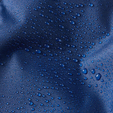 Куртка дитяча MH100 для туризму водонепроникна темно-синя