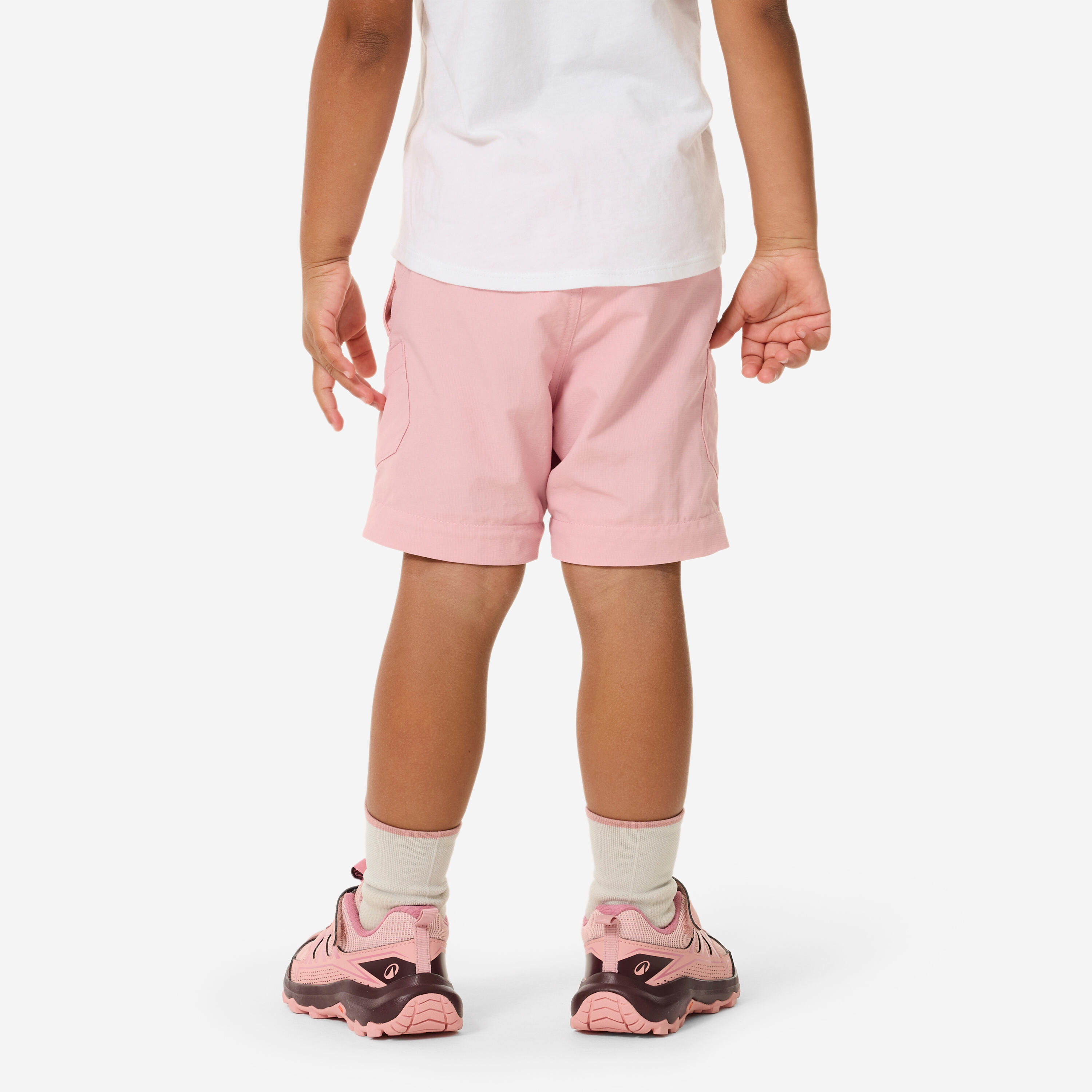 Kids’ Convertible Hiking Pants, MH 500 - QUECHUA