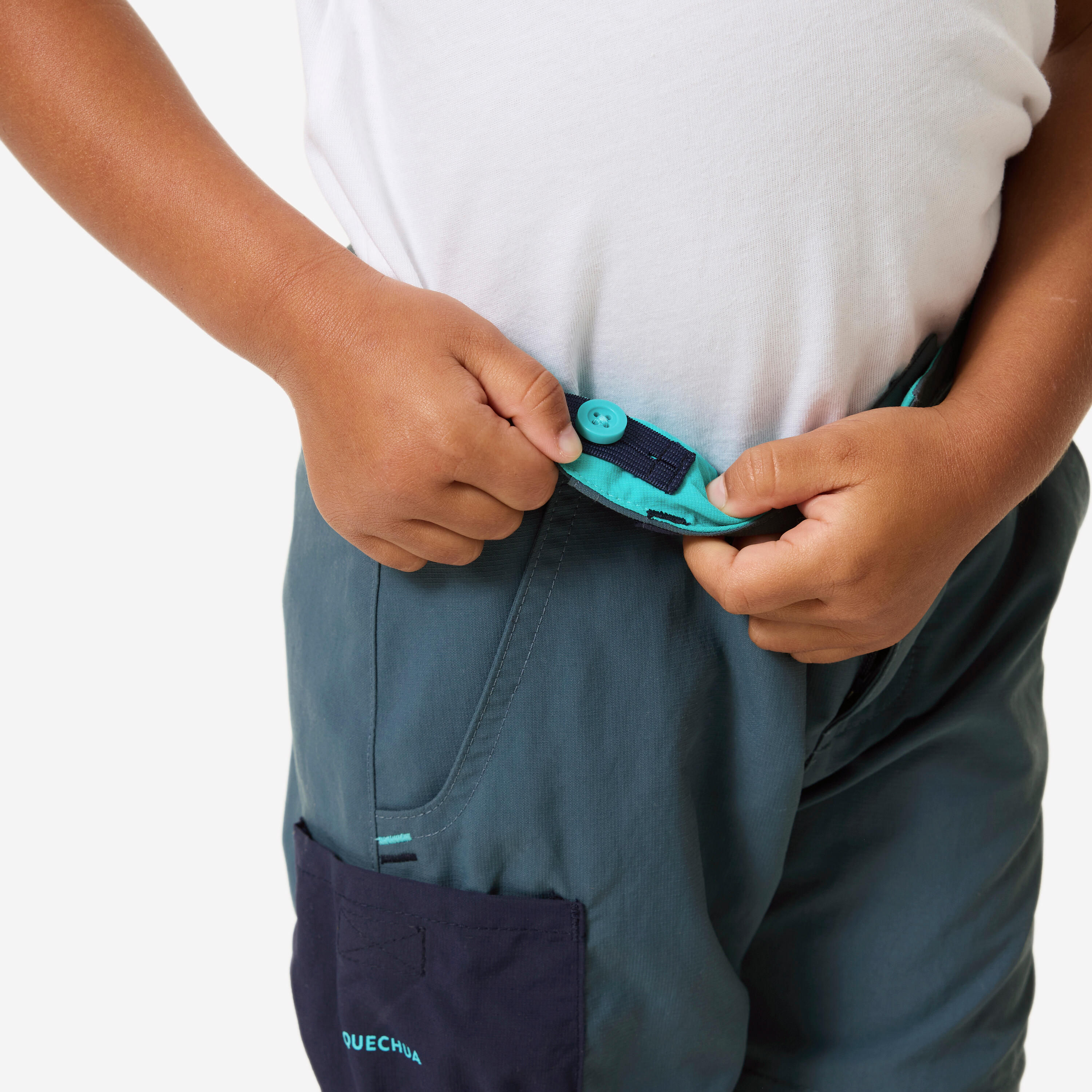 Kids’ Convertible Hiking Pants, MH 500 Age 2–6 - QUECHUA