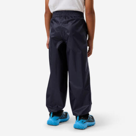 Верхні штани MH100 для туризму для дітей 2-6 років водонепроникні