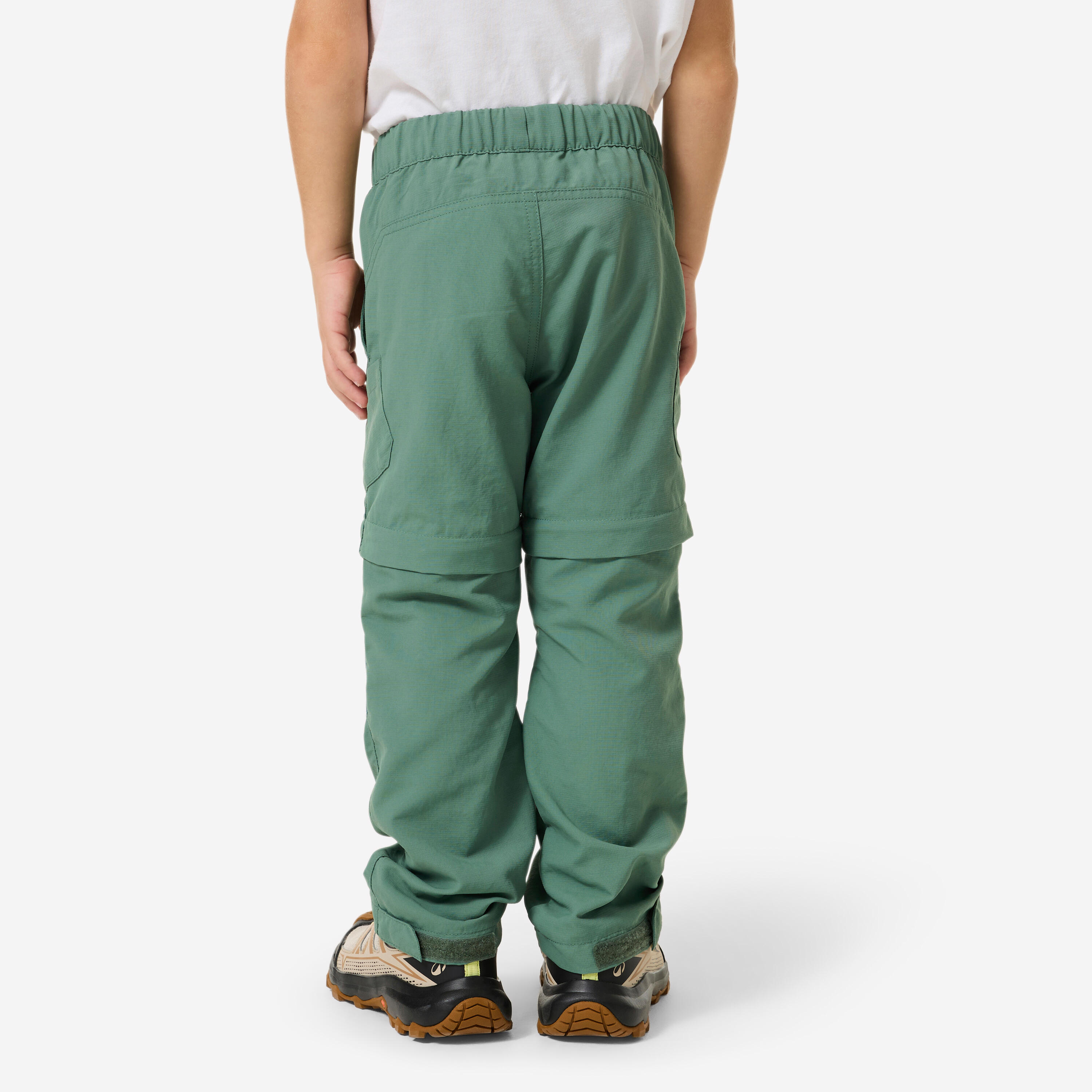 Kids’ Convertible Hiking Pants, MH 500 - QUECHUA