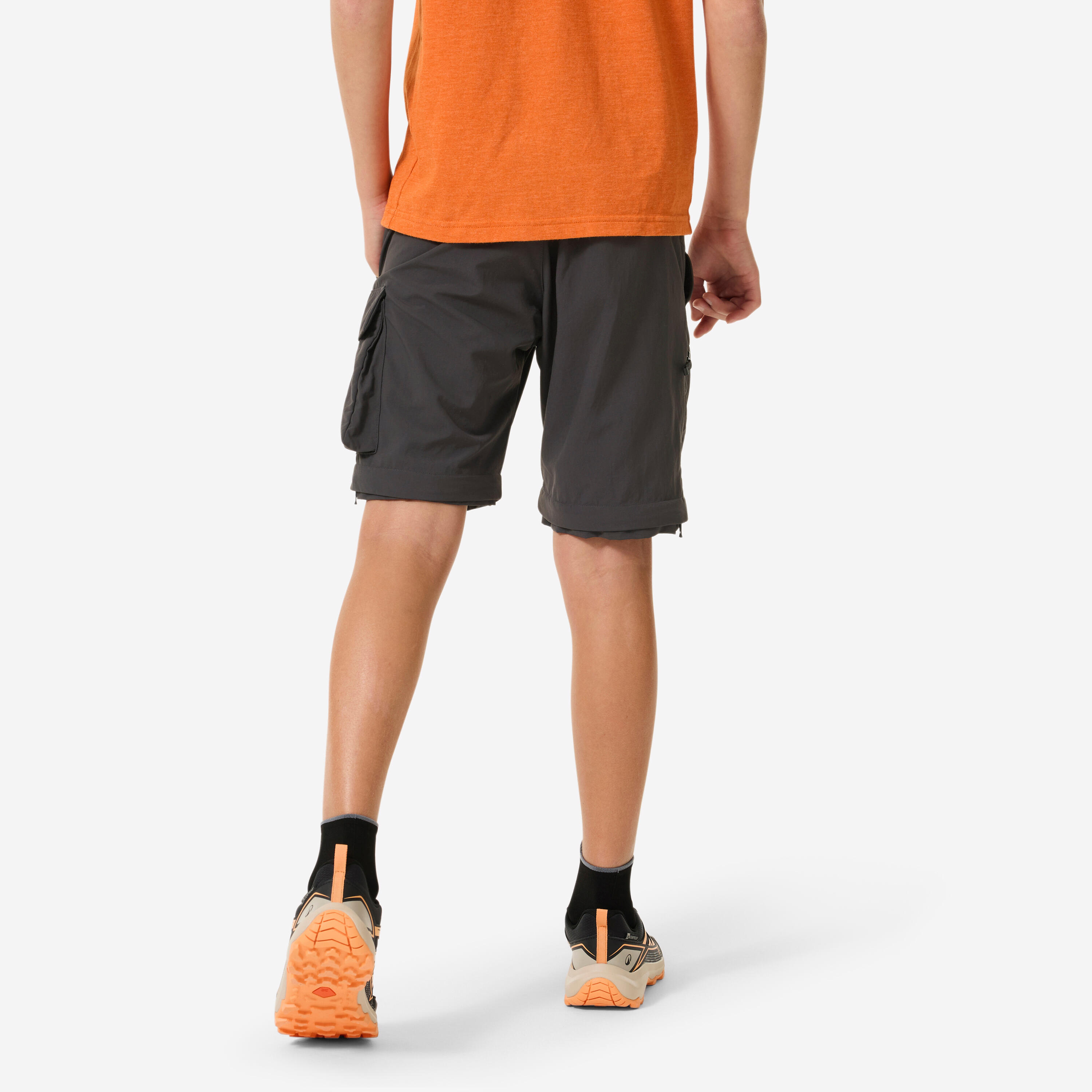 Pantalon de randonnée convertible enfant, MH 500 - QUECHUA