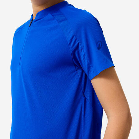 Футболка MH900 для туризму для дітей 7-15 років синя