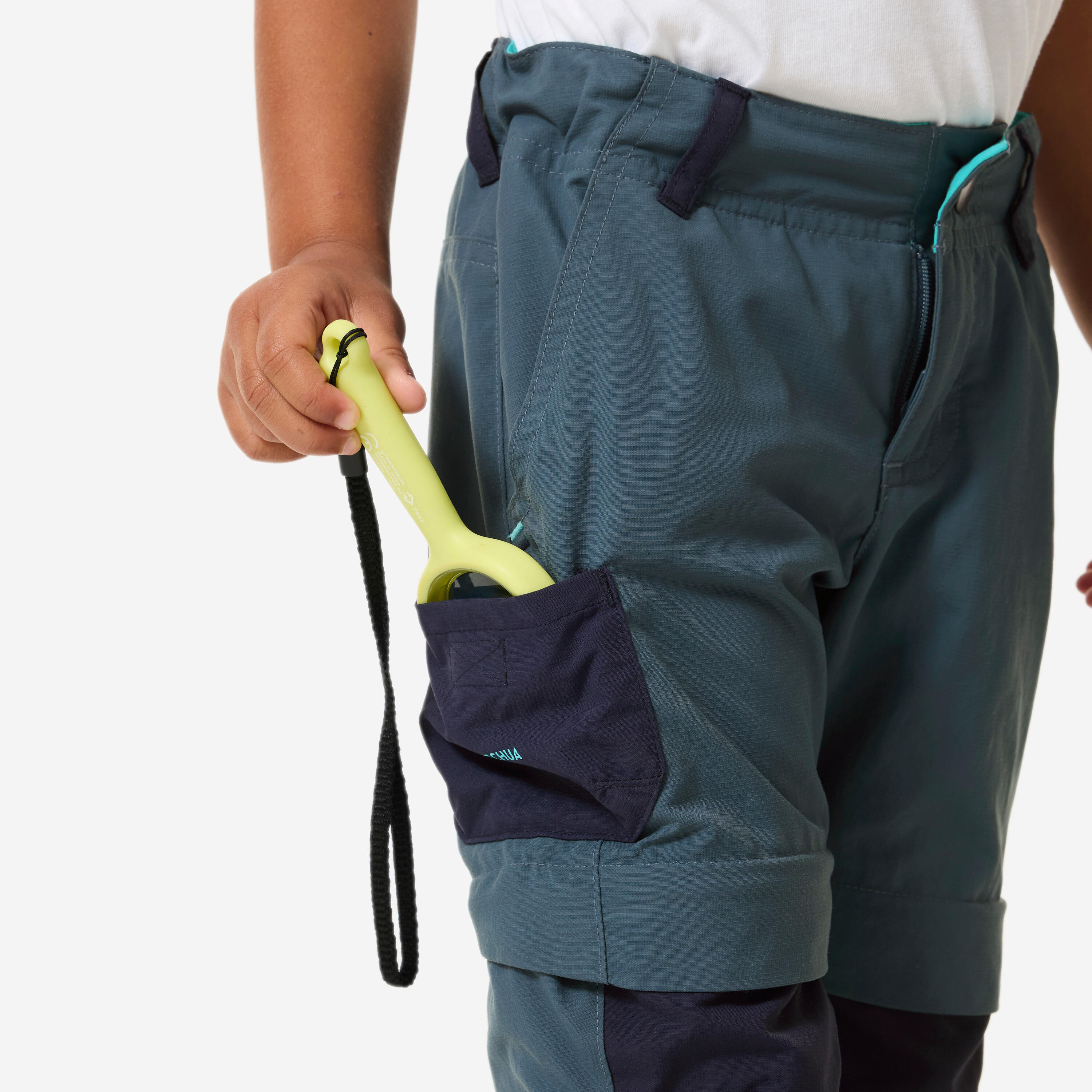 Pantalon de randonnée convertible enfant, MH 500 Âge 2-6 ans 8/13