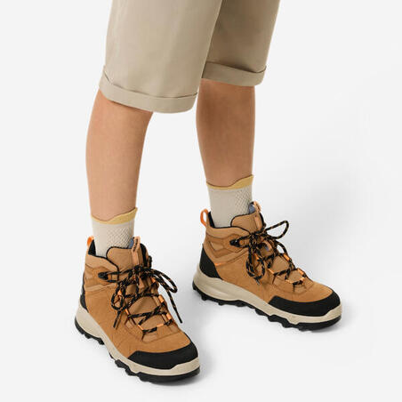 Черевики дитячі MH900 для туризму водонепроникні EU 28-39 коричневі