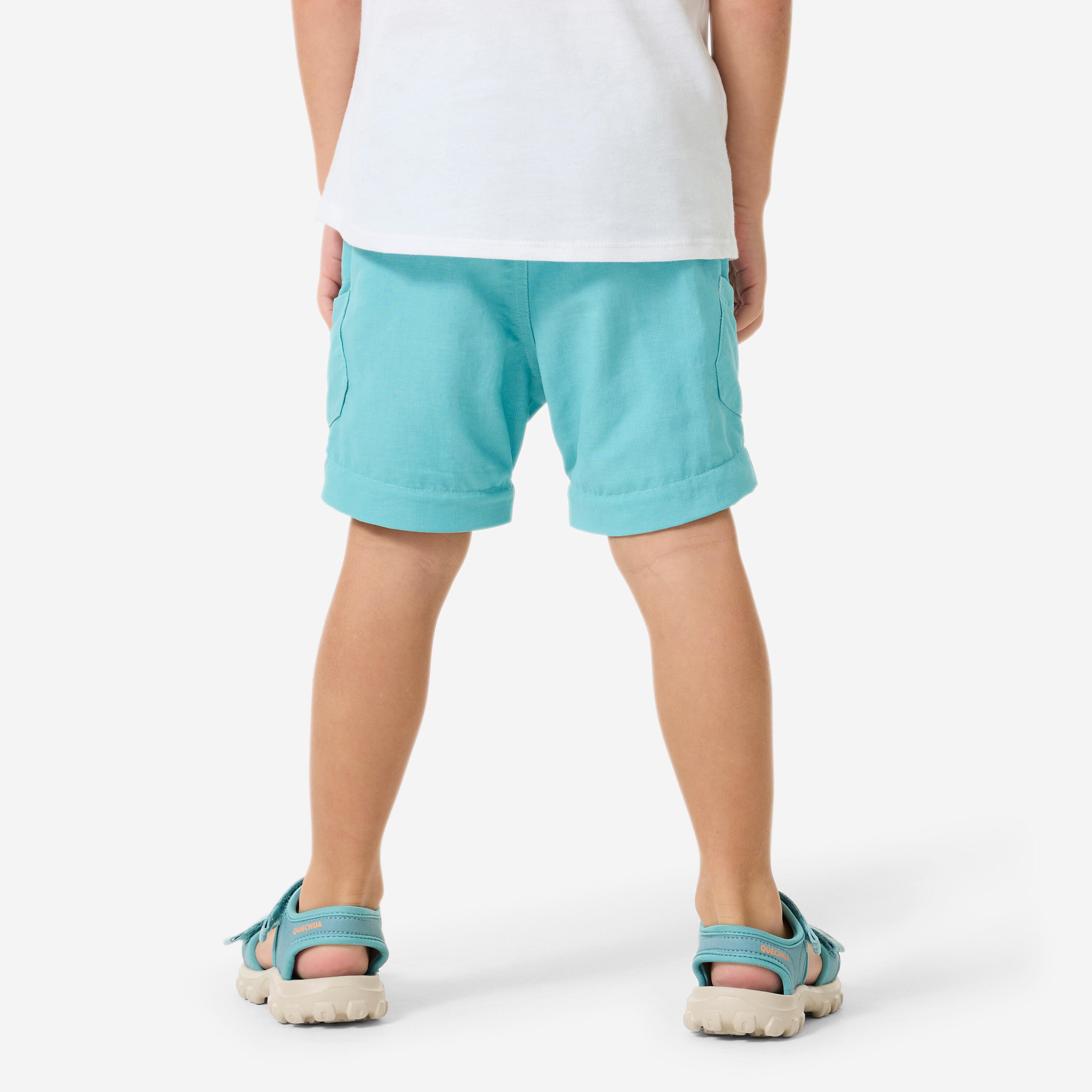 Modulare Wanderhose Kinder 2–6 Jahre, MH500 Kid blau 5/10