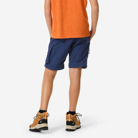 Штани модульні дитячі MH500 для гірського туризму сині