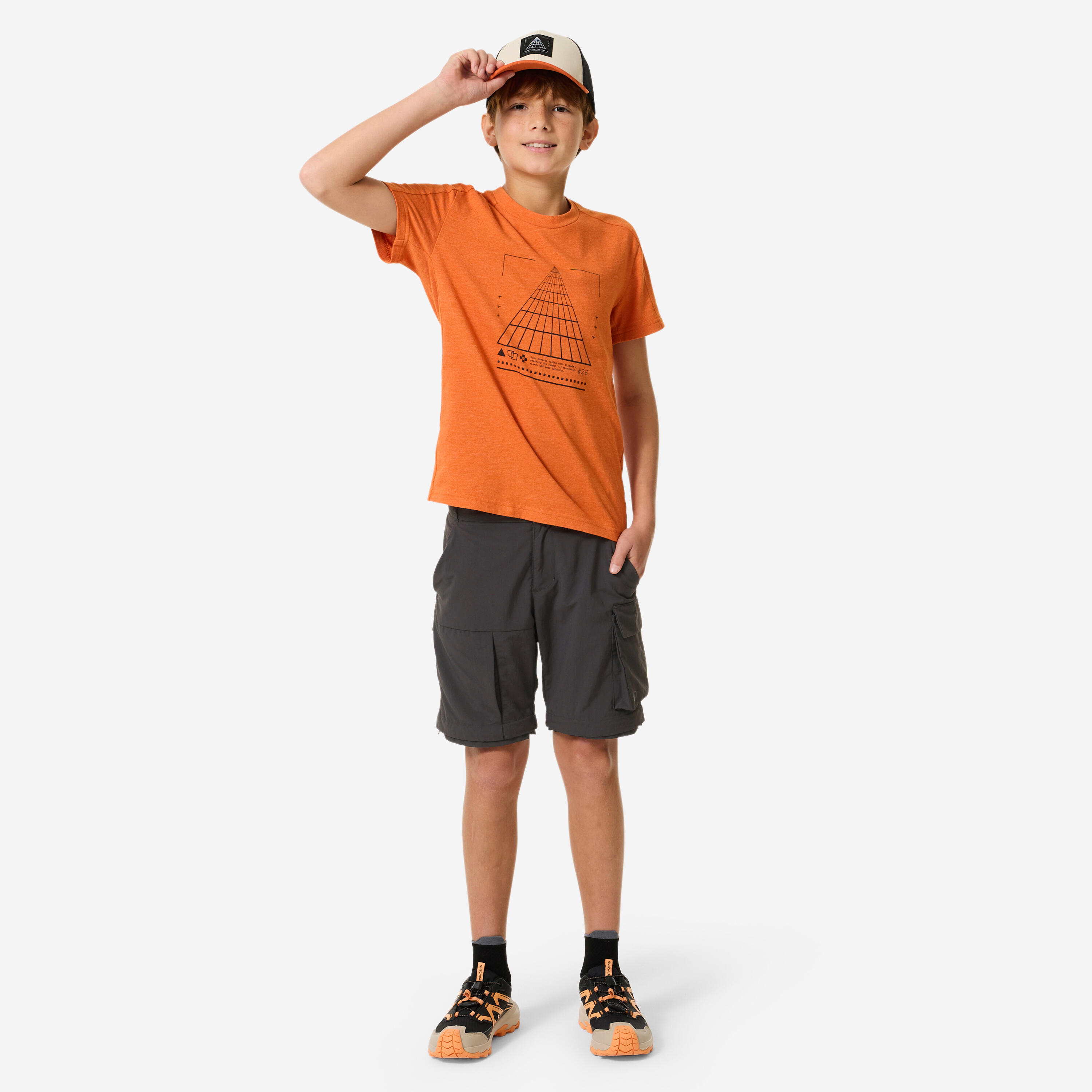 Pantalon de randonnée convertible enfant, MH 500 - QUECHUA