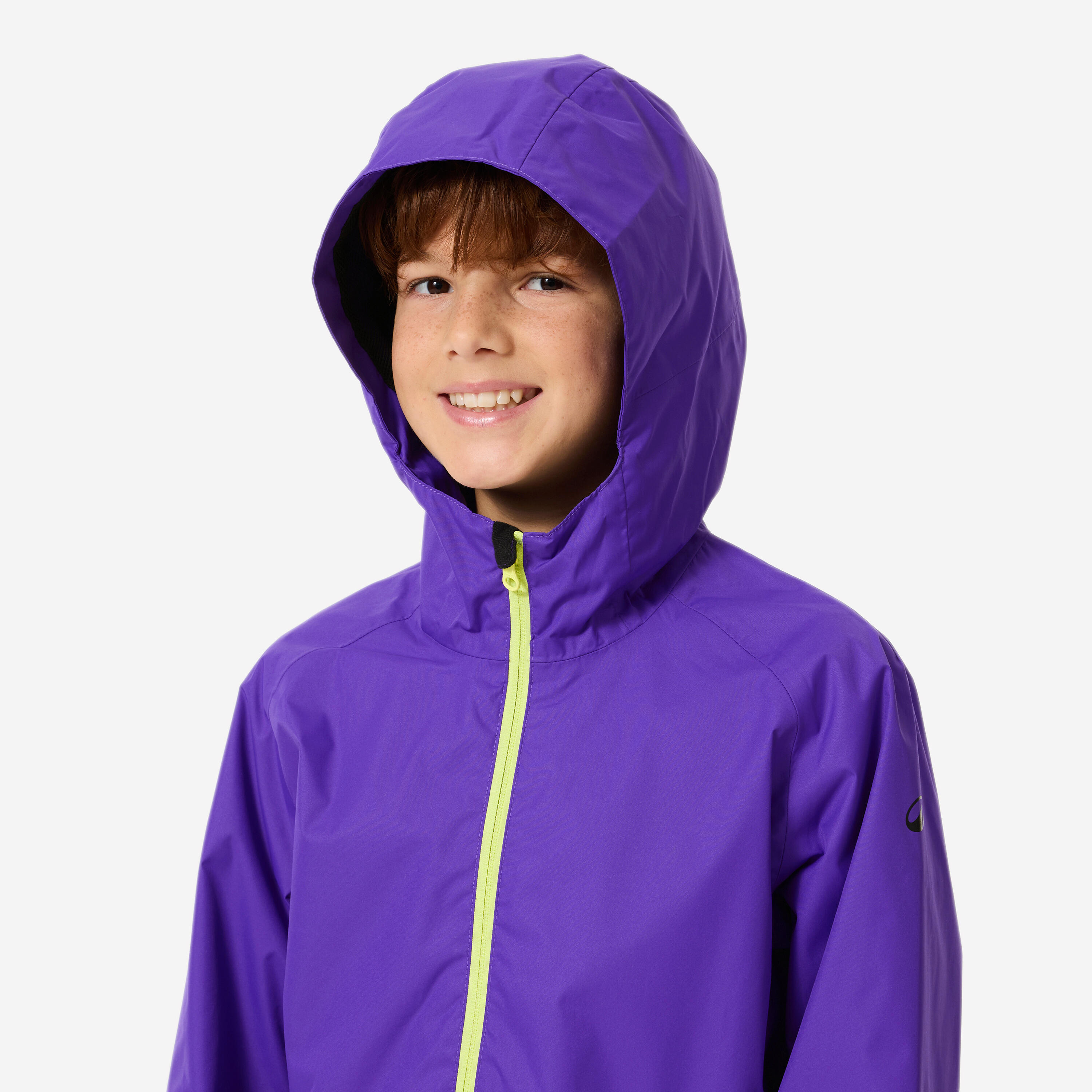 Manteau de randonnée imperméable enfant, MH 500 Âge 7-15 ans 6/10
