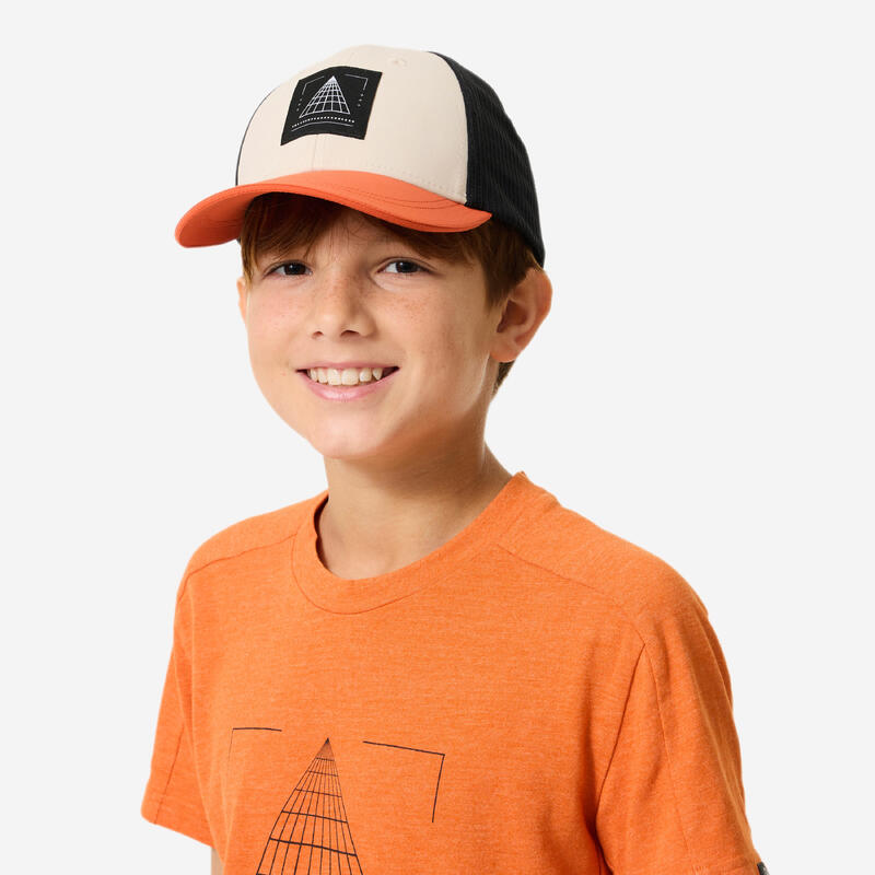 Çocuk Outdoor Şapka - 7/15 Yaş - Bej - MH500 Trucker