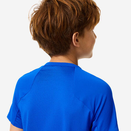 Футболка MH900 для туризму для дітей 7-15 років синя